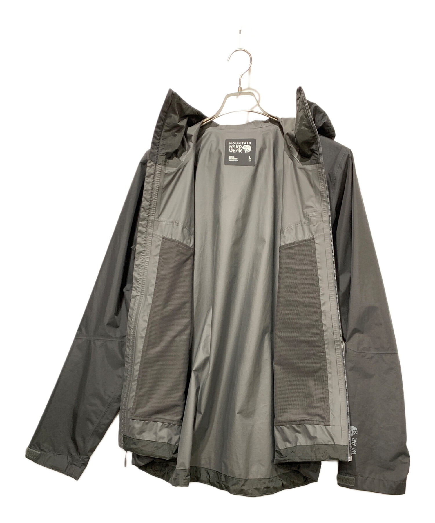 中古・古着通販】MOUNTAIN HARD WEAR (マウンテンハードウェア) エクスポージャー2 ゴアテックス パックライト ジャケット ブラック  サイズ:Lサイズ｜ブランド・古着通販 トレファク公式【TREFAC FASHION】スマホサイト