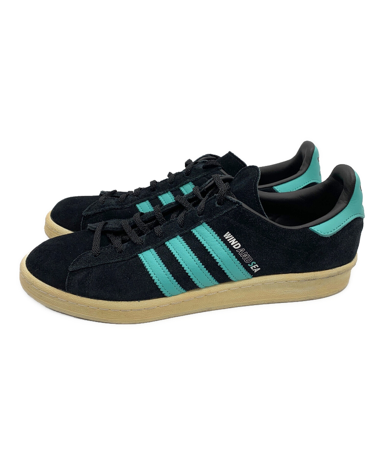 中古・古着通販】adidas Originals (アディダスオリジナル) ATMOS (アトモス) WIND AND SEA (ウィンド アンド シー)  Campus 80 