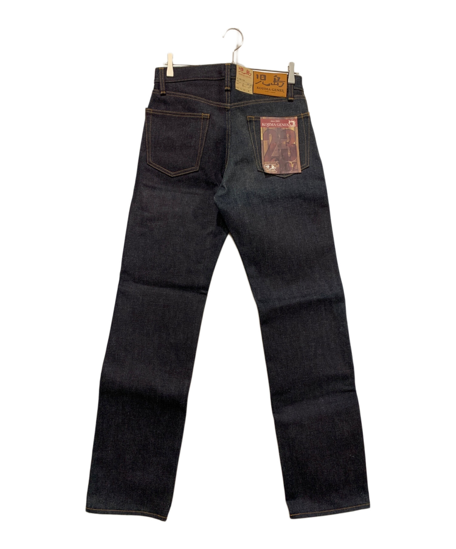 児島ジーンズ (コジマジーンズ) 23oz セルビッチ ストレート デニム インディゴ サイズ:SIZE 81cm (W32) 未使用品