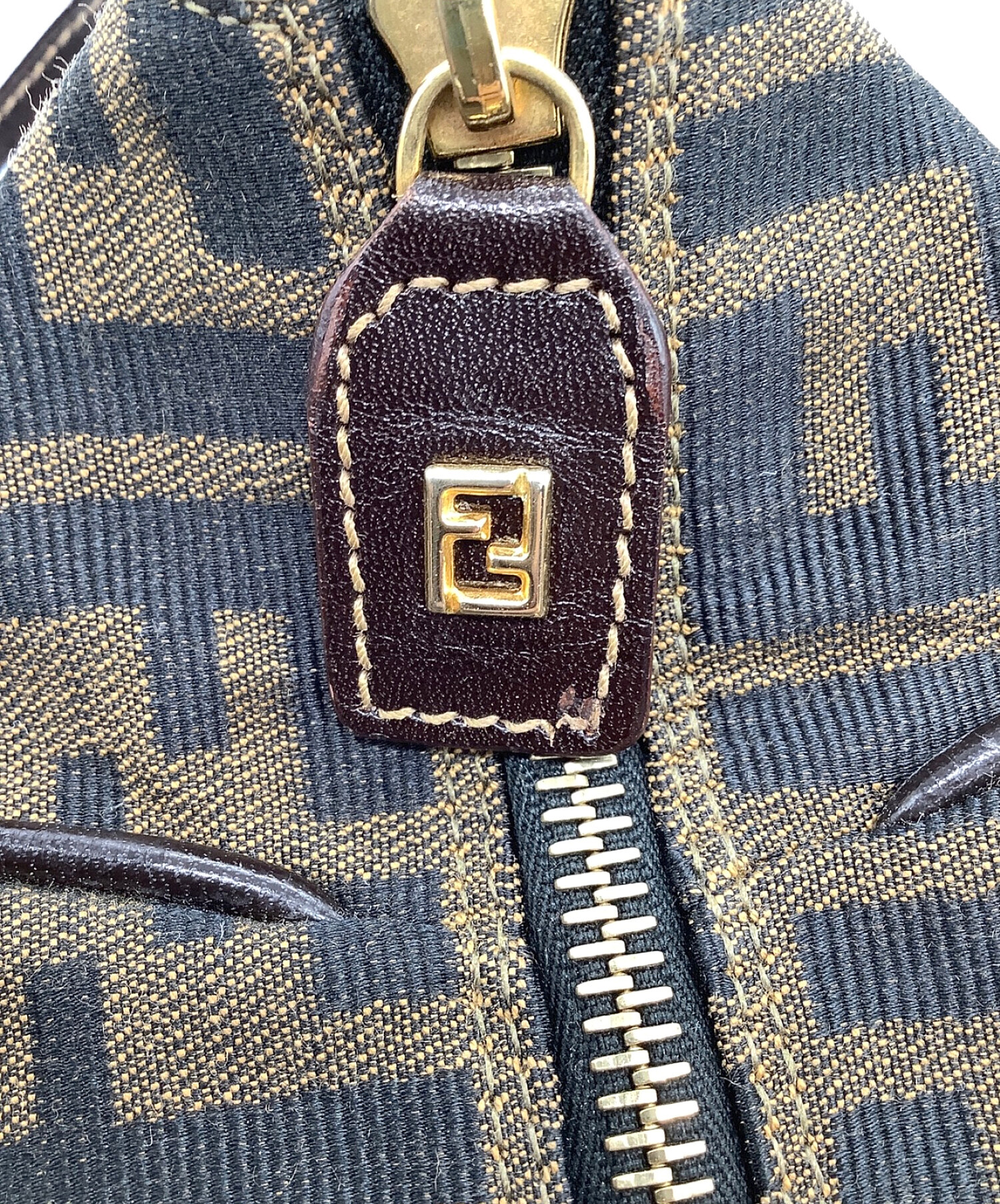 クリスマス特集2022 バッグ バニティ フェンディ FENDI ブラウン 茶色