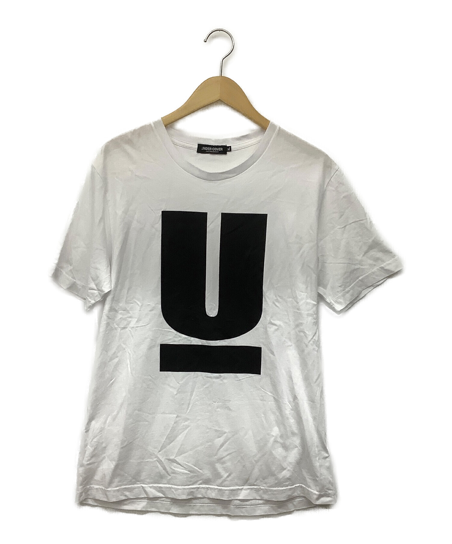 UNDERCOVER (アンダーカバー) TEE BASIC U ホワイト×ブラック サイズ:XL