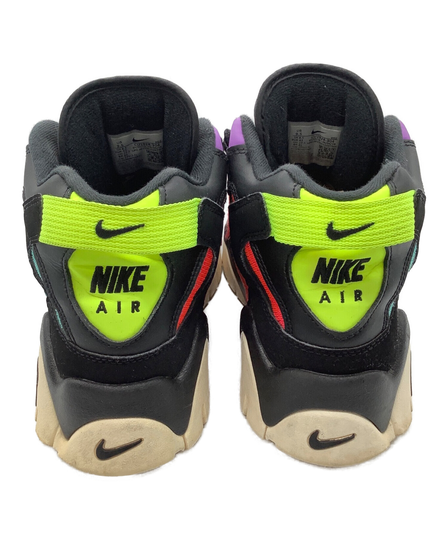 中古・古着通販】NIKE (ナイキ) AIR BARRAGE MID マルチカラー サイズ