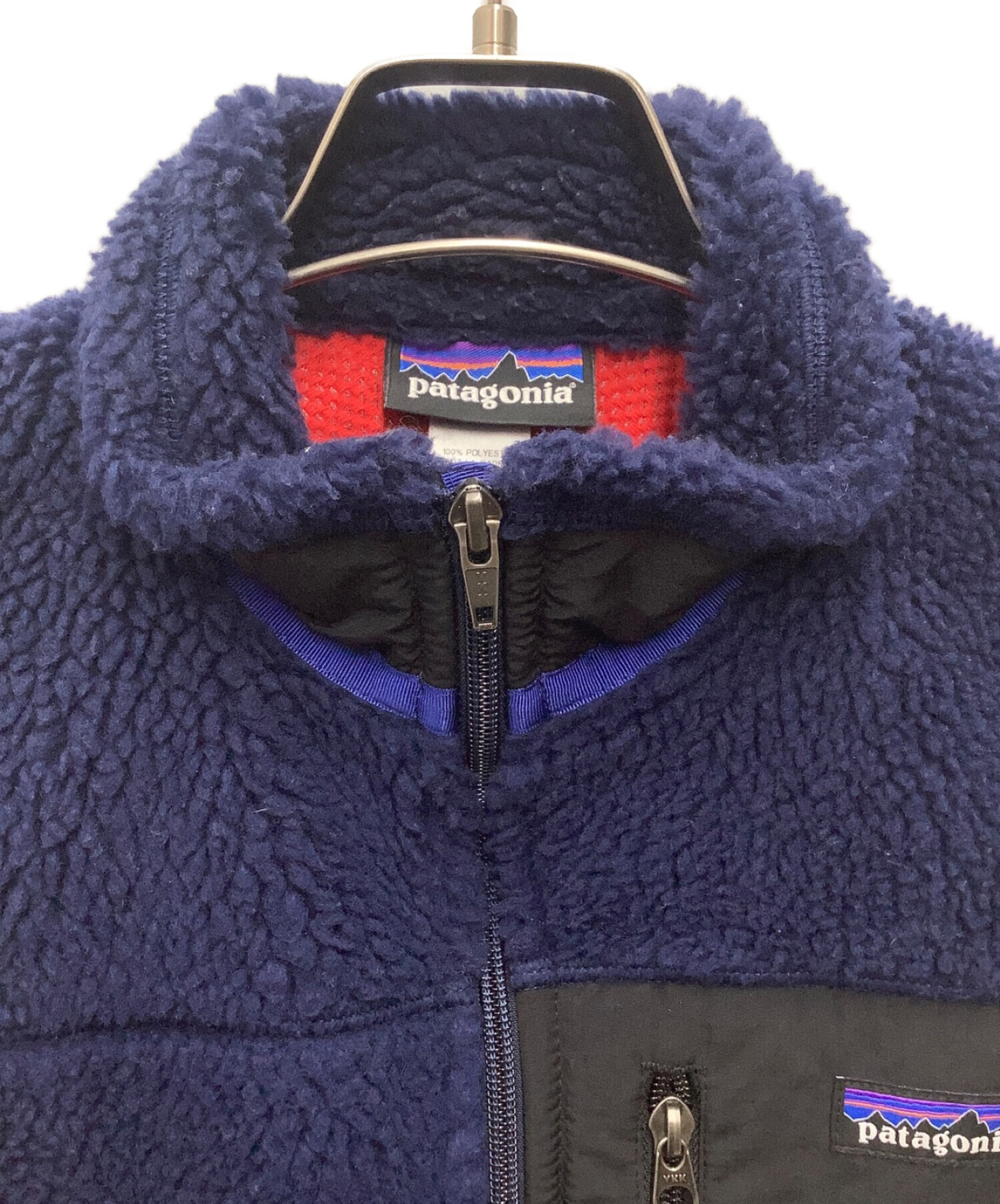 中古・古着通販】Patagonia (パタゴニア) フリースベスト ネイビー 