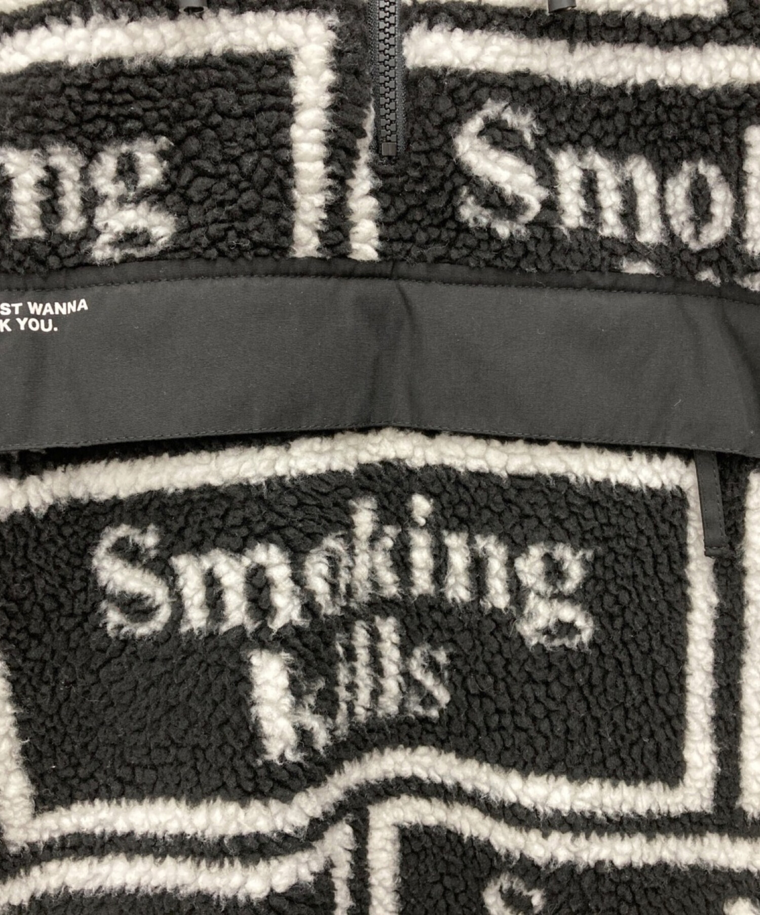 中古・古着通販】FR2 (エフアールツー) Smoking kills Logo Boa Anorak