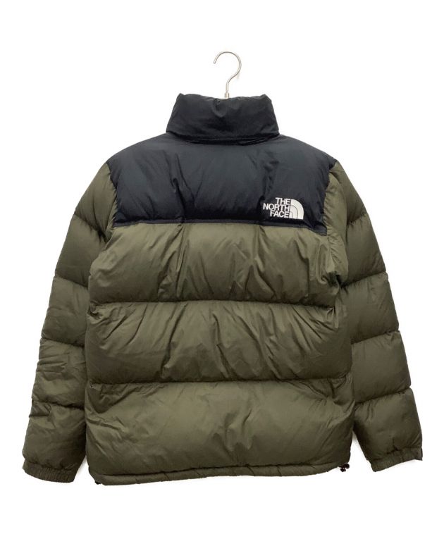 中古・古着通販】THE NORTH FACE (ザ ノース フェイス) ヌプシダウンジャケット グリーン×ブラック サイズ:L｜ブランド・古着通販  トレファク公式【TREFAC FASHION】スマホサイト