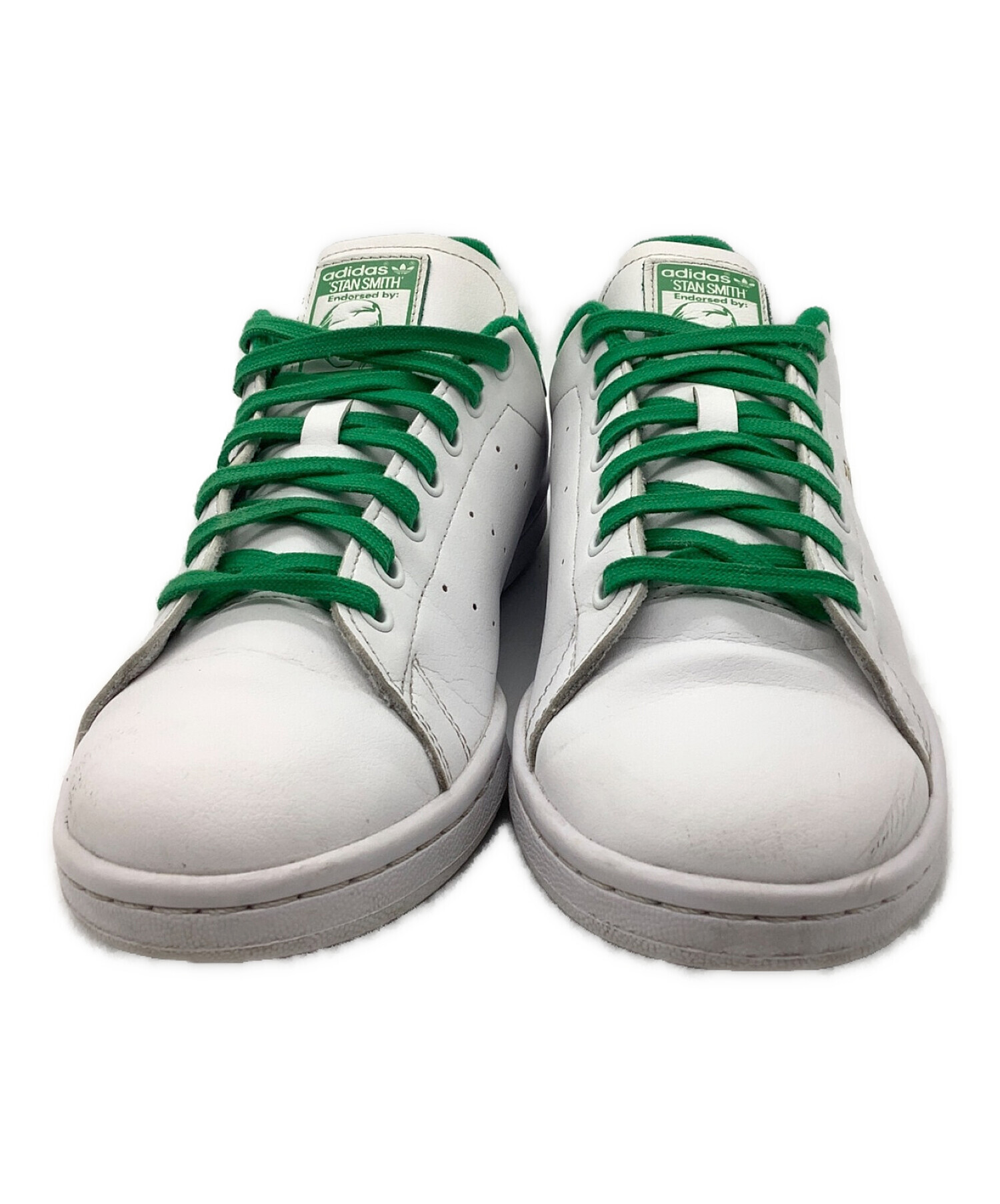 中古・古着通販】adidas (アディダス) STAN SMITH ホワイト×グリーン サイズ:SIZE 26.5cm｜ブランド・古着通販  トレファク公式【TREFAC FASHION】スマホサイト