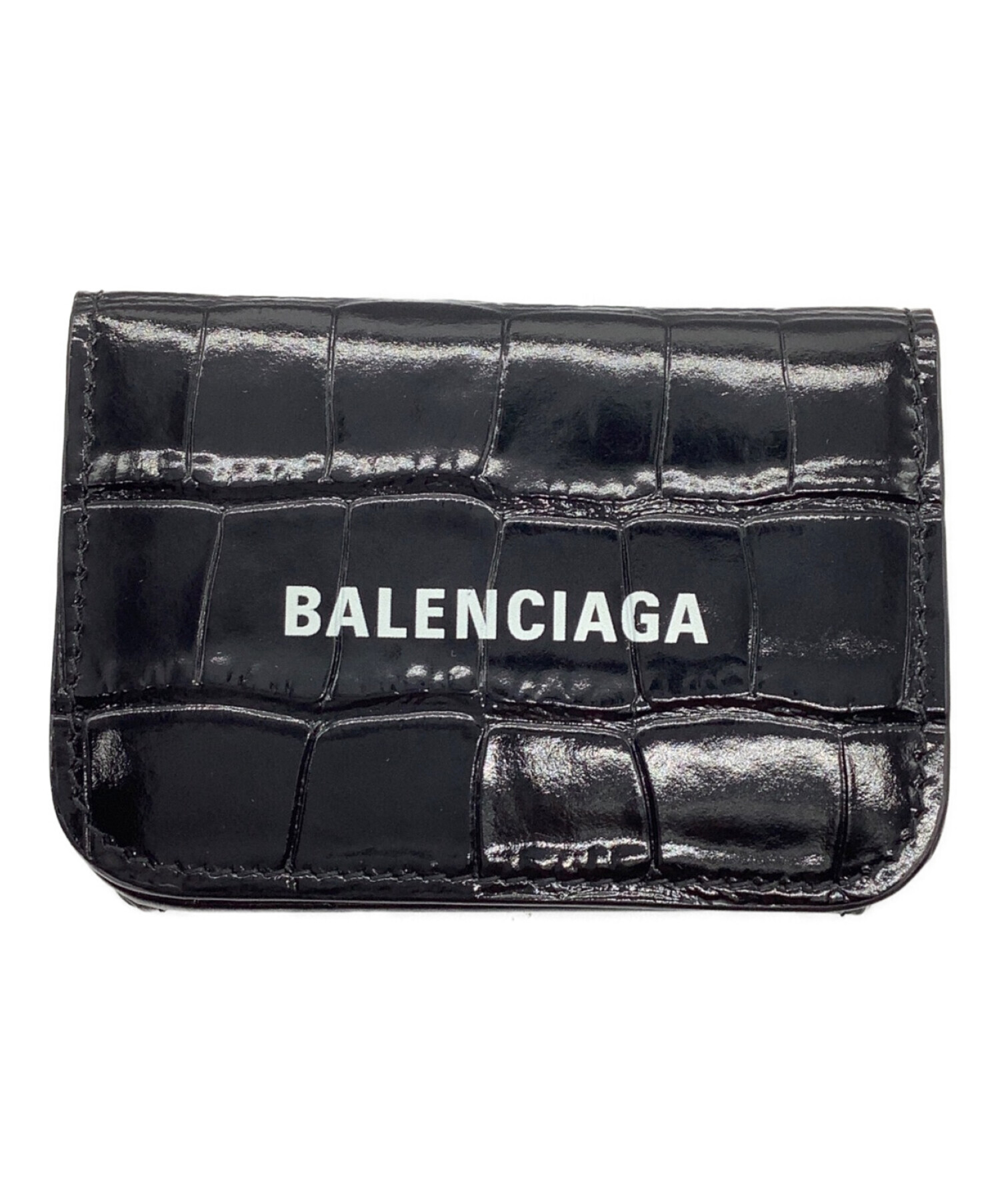 BALENCIAGA バレンシアガ 折り財布 ブラック - 折り財布