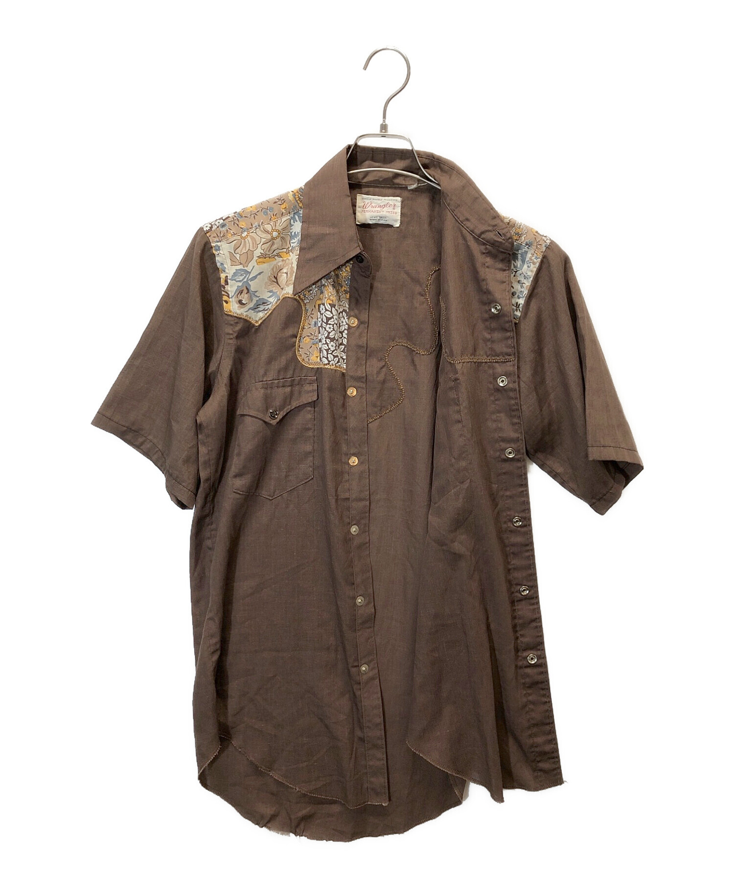 中古・古着通販】Wrangler (ラングラー) 半袖ウエスタンシャツ