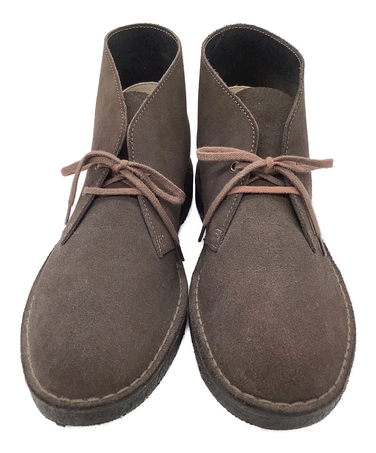 中古・古着通販】CLARKS (クラークス) デザートブーツ ブラウン サイズ