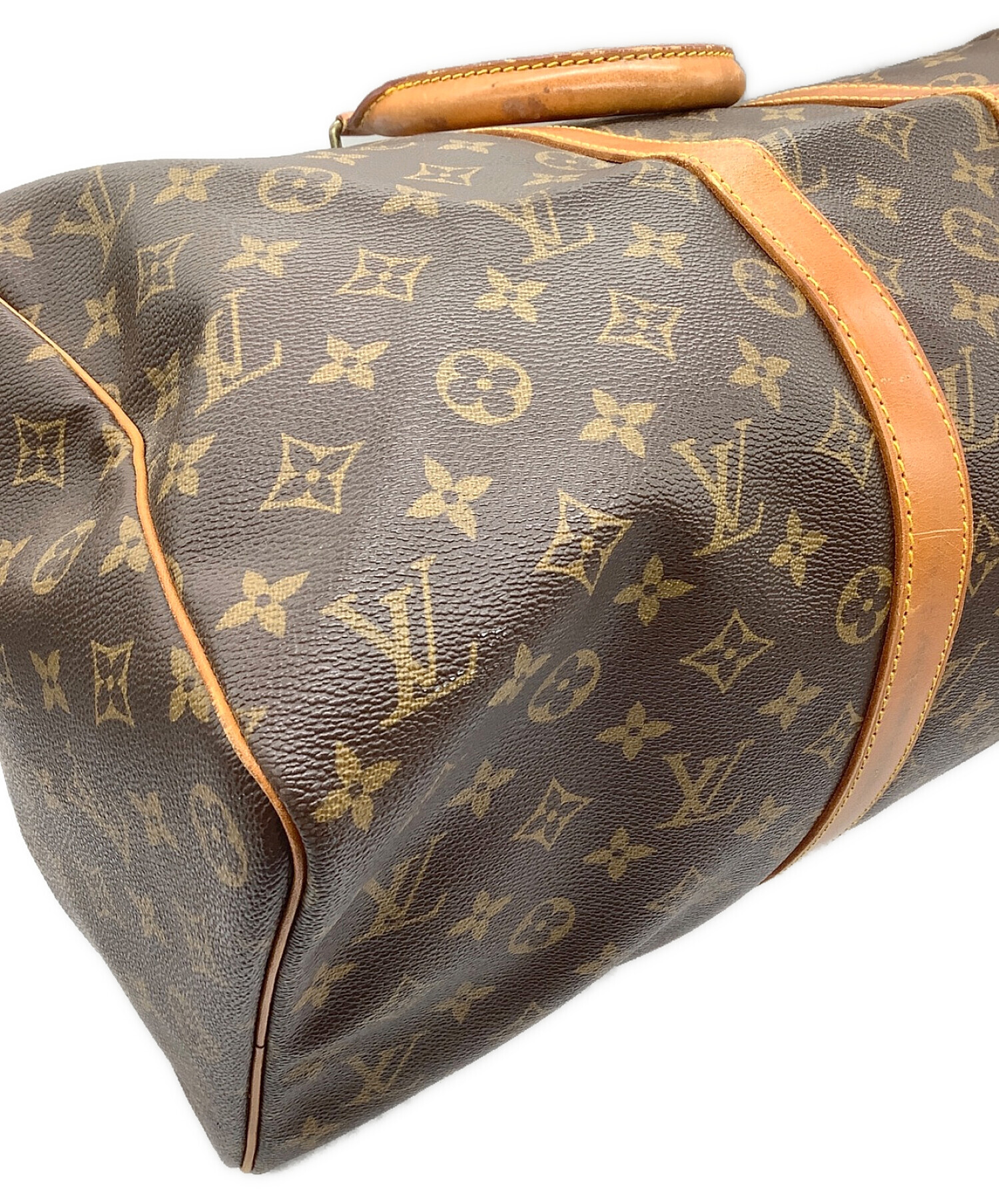 LOUIS VUITTON (ルイ ヴィトン) キーポル45 ブラウン サイズ:45