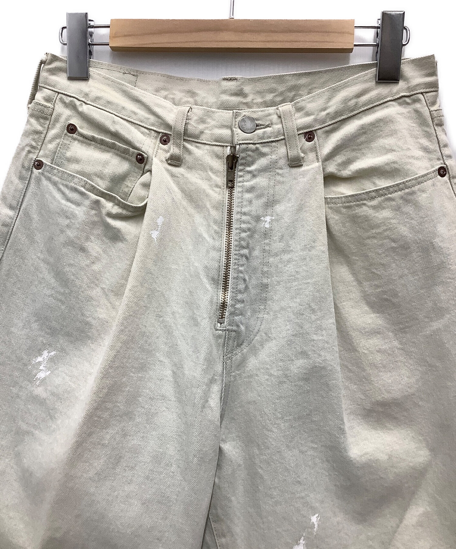 stein (シュタイン) 22AW　5pk Vintage Reproduction Denim Jeans アイボリー サイズ:S