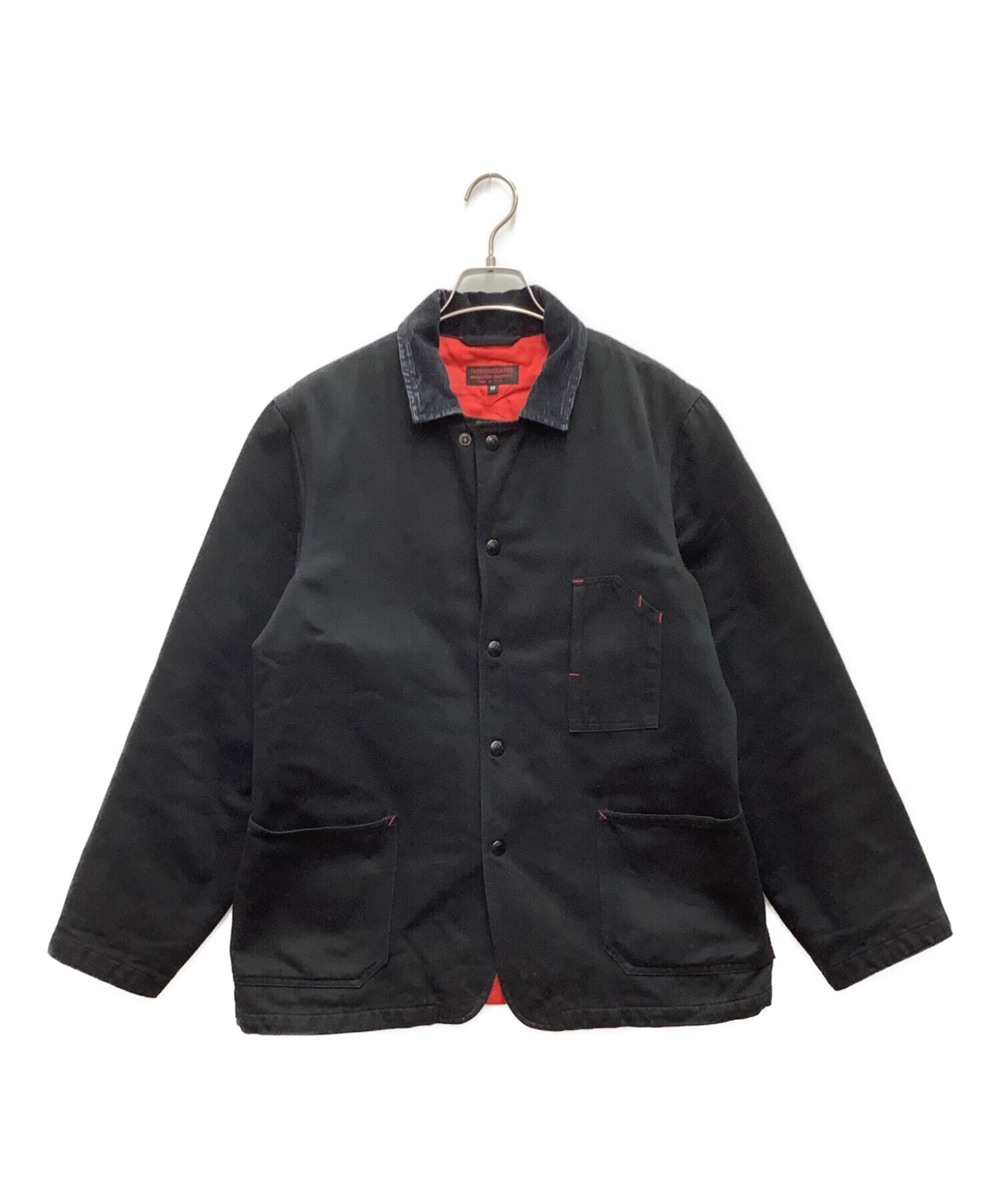 Engineered Garments (エンジニアド ガーメンツ) コットンコーチジャケット　 ブラック サイズ:SIZE M