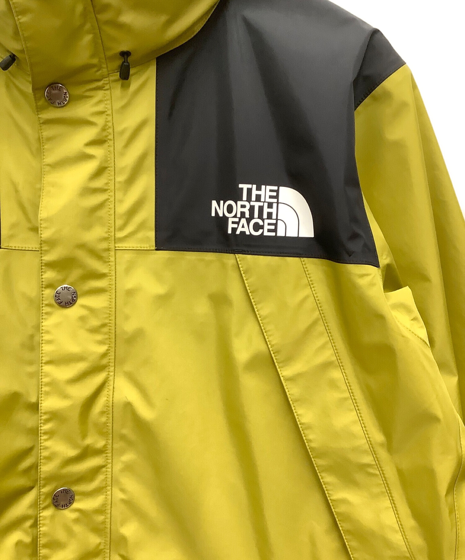 THE NORTH FACE (ザ ノース フェイス) マウンテンレインテックスジャケット マッチャグリーン サイズ:XL