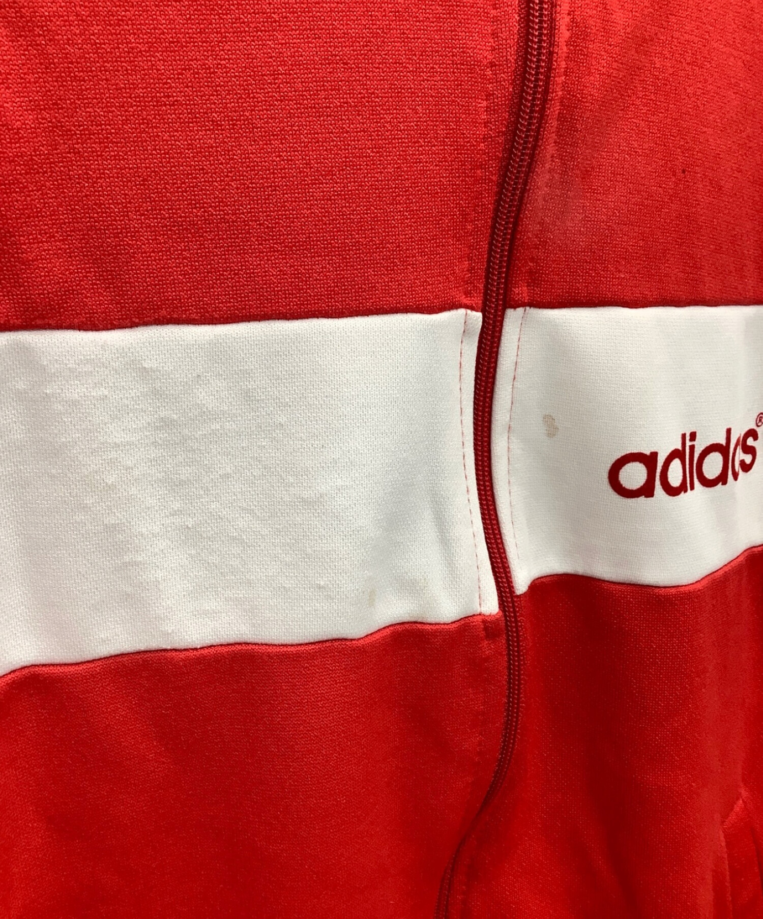 adidas (アディダス) トラックジャケット　70s~80s レッド サイズ:M