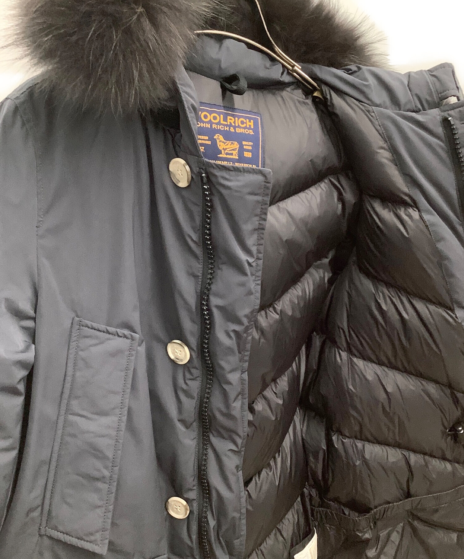 WOOLRICH (ウールリッチ) LUXURY ARCTIC PARKA ダークグレー サイズ:xxs