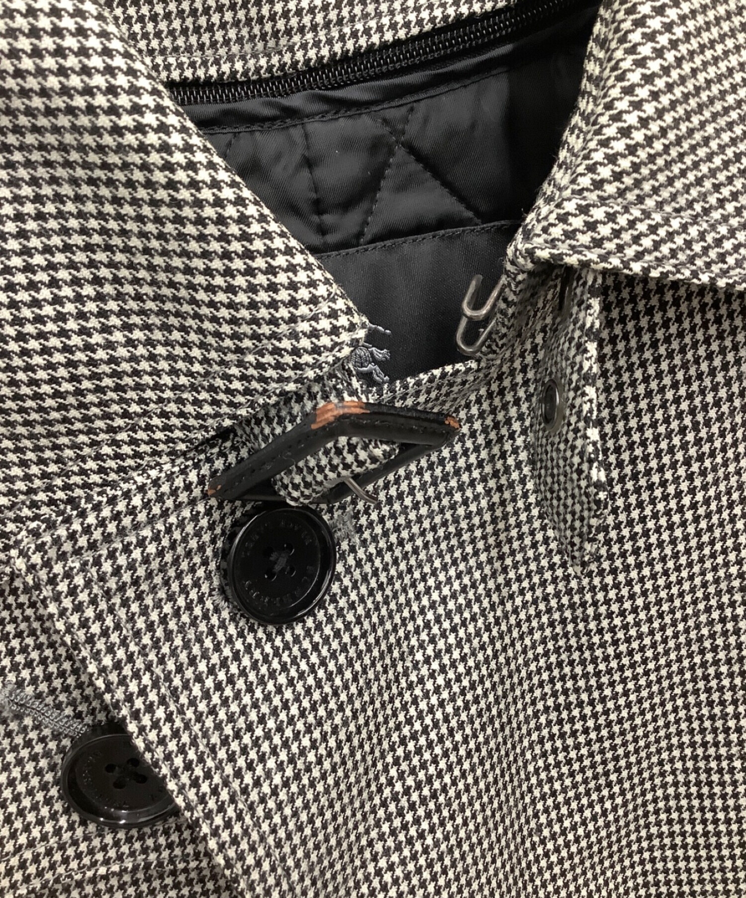 中古・古着通販】BURBERRY BLACK LABEL (バーバリーブラックレーベル) ライナー付トレンチコート グレー サイズ:Ｌ｜ブランド・古着通販  トレファク公式【TREFAC FASHION】スマホサイト