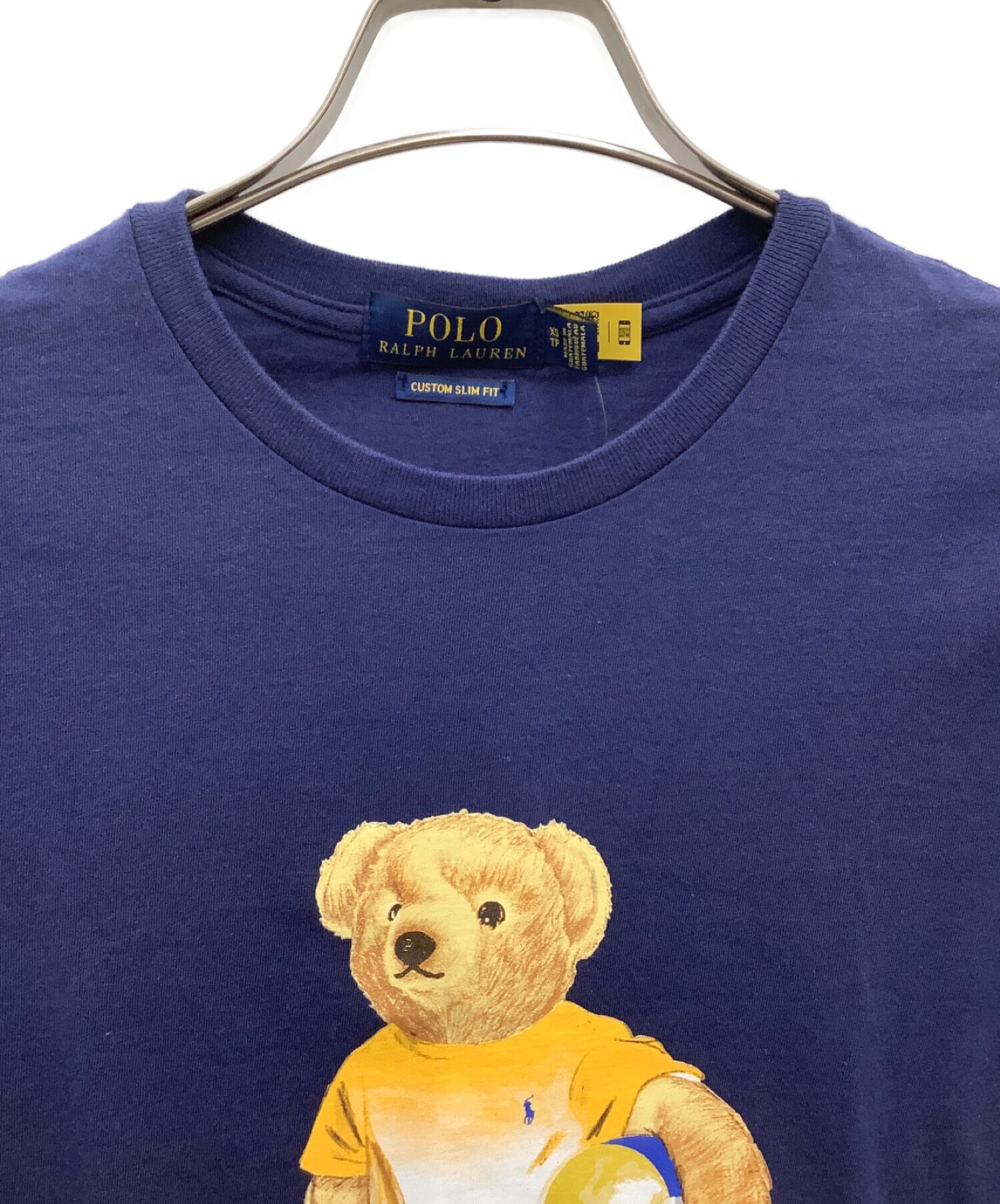 POLO RALPH LAUREN (ポロ・ラルフローレン) プリントTシャツ ネイビー サイズ:XS 未使用品