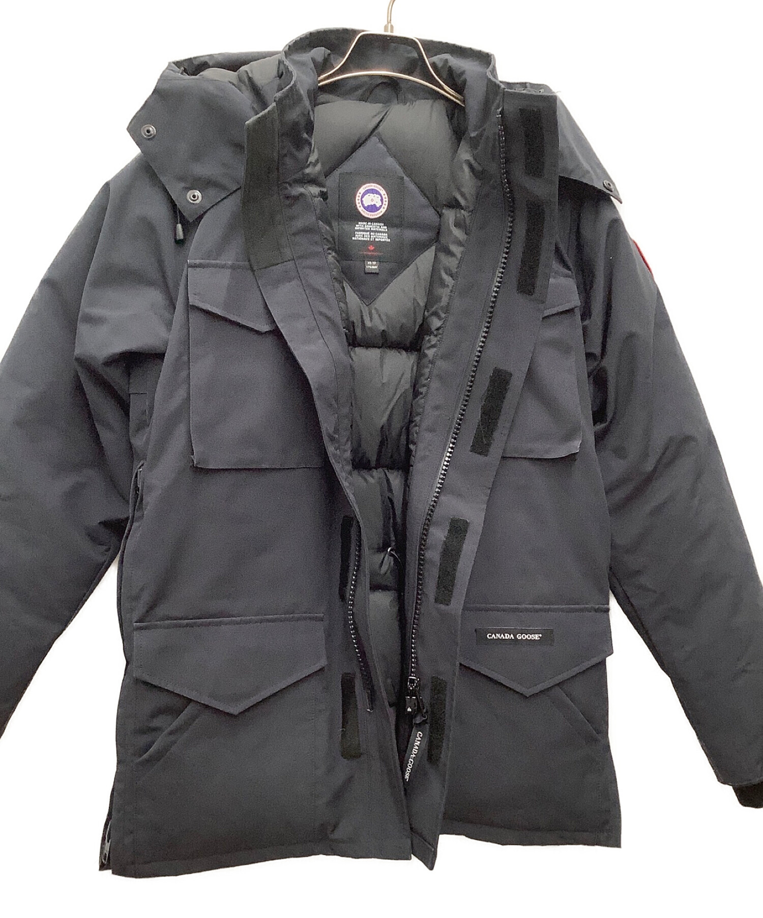 中古・古着通販】CANADA GOOSE (カナダグース) CONSTABLE PARKA ブラック サイズ:XS｜ブランド・古着通販  トレファク公式【TREFAC FASHION】スマホサイト