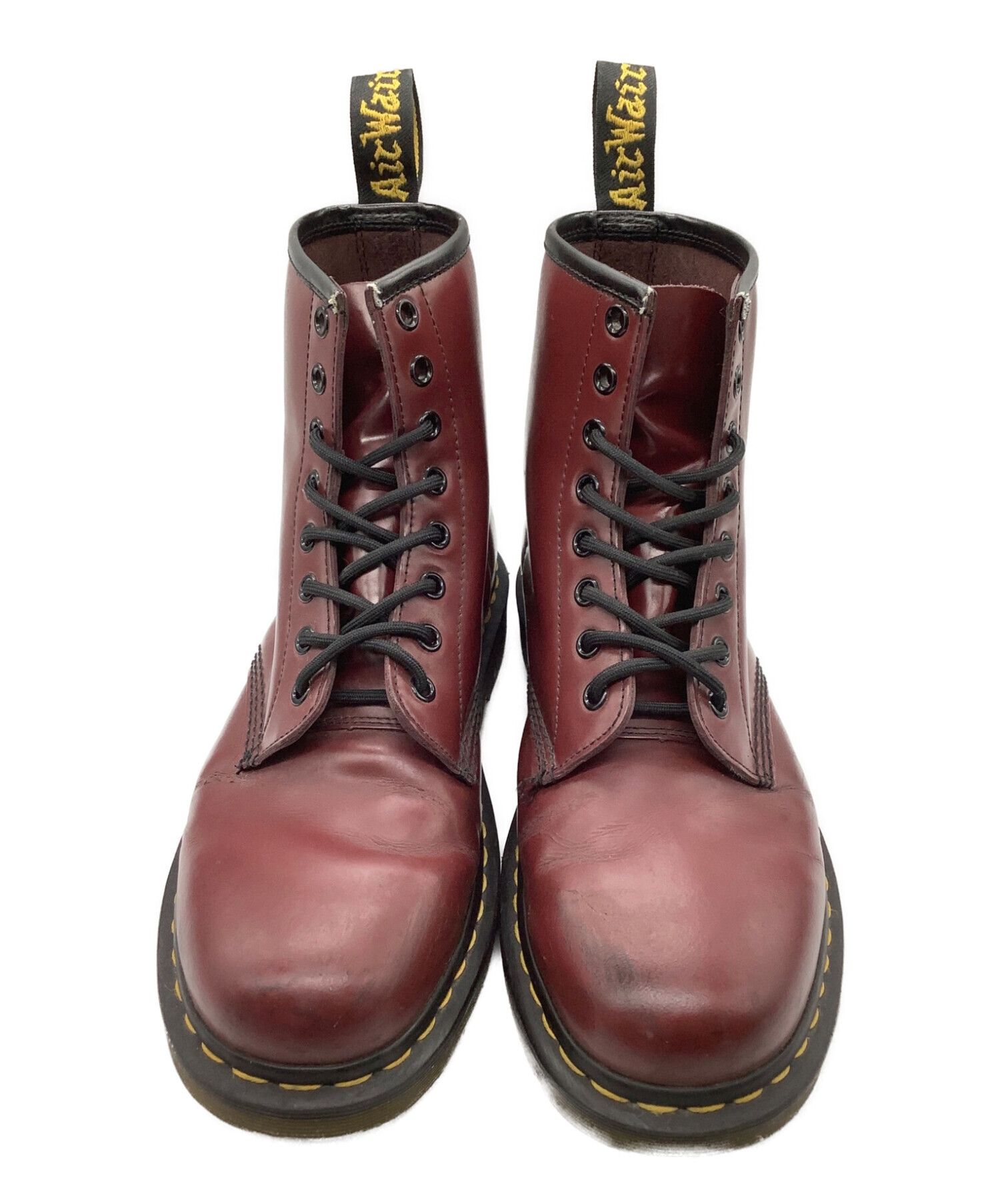 Dr.Martens (ドクターマーチン) 8ホールブーツ ワインレッド サイズ:SIZE 27cm