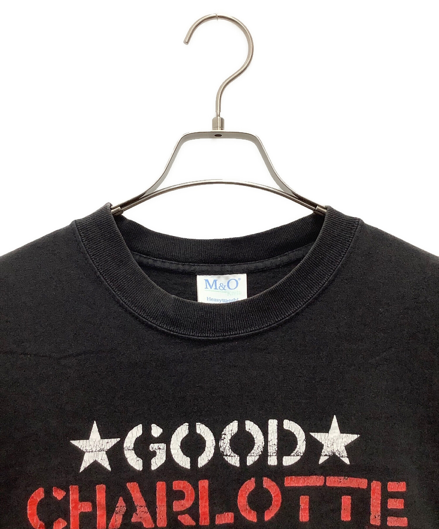 中古・古着通販】GOOD CHARLOTTE (グッド シャーロット) 2000年 バンドTシャツ ブラック サイズ:SIZE M｜ブランド・古着通販  トレファク公式【TREFAC FASHION】スマホサイト