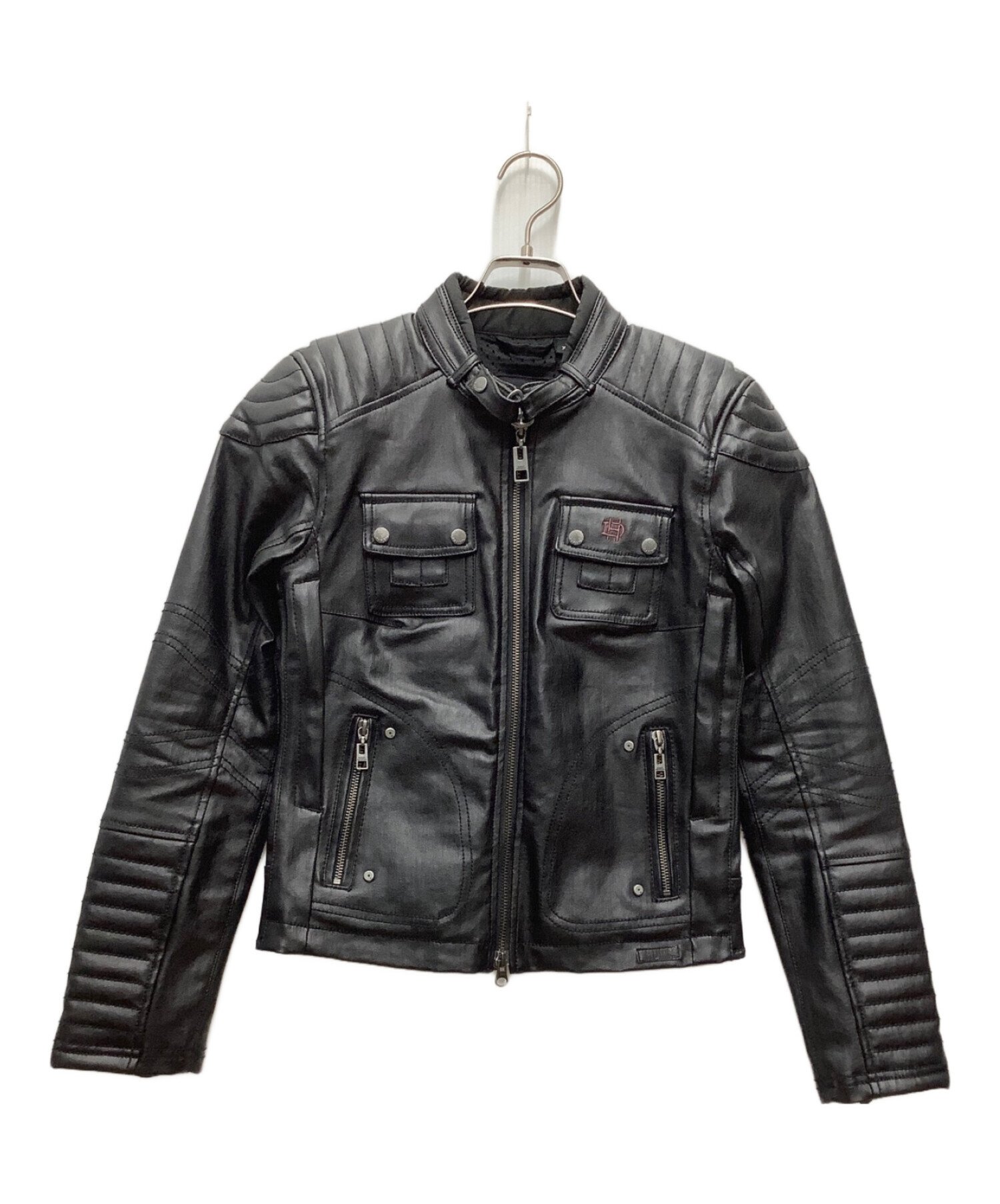 中古・古着通販】HARLEY-DAVIDSON (ハーレーダビッドソン) バイカージャケット ブラック サイズ:SIZE XS｜ブランド・古着通販  トレファク公式【TREFAC FASHION】スマホサイト