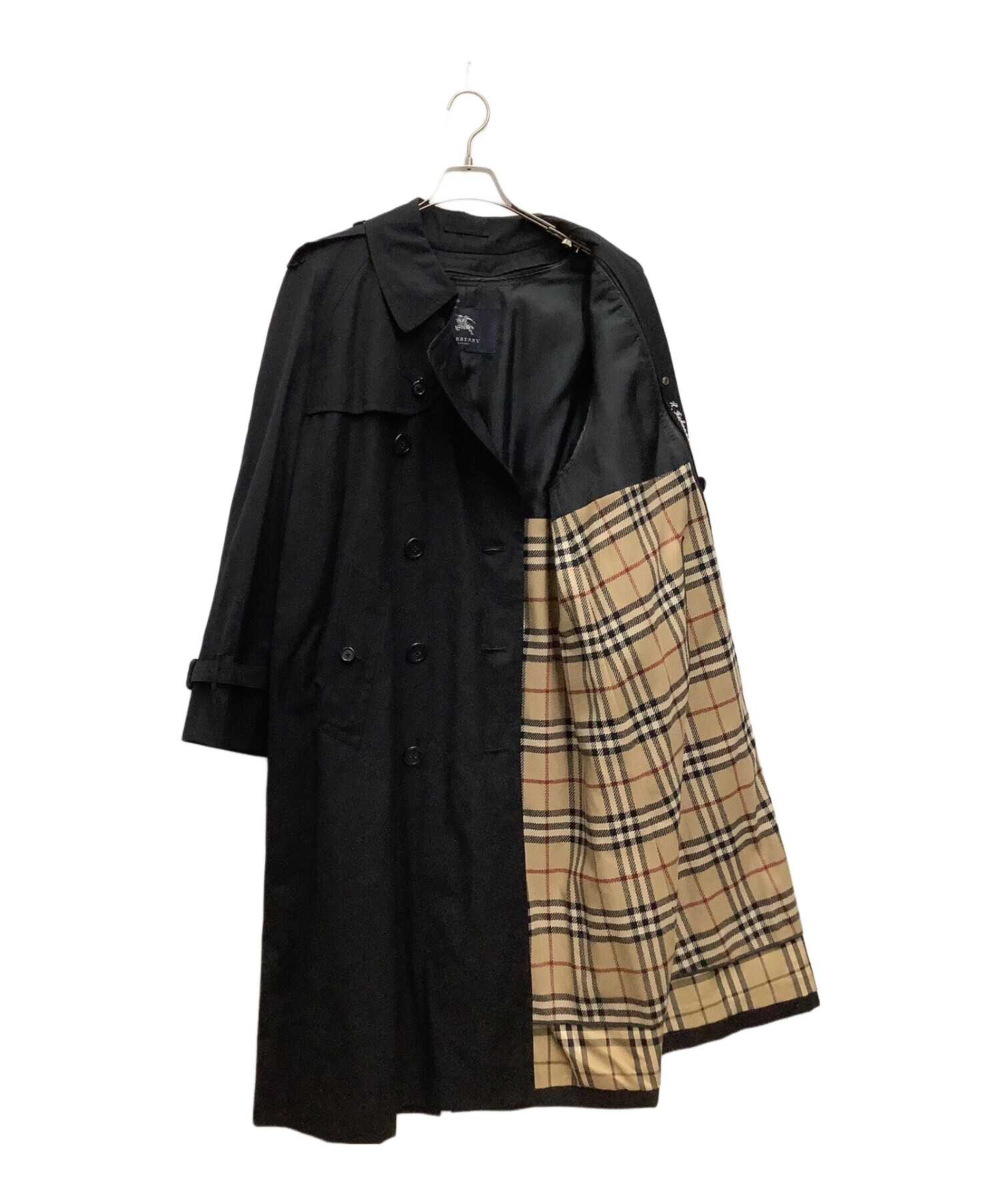 BURBERRY LONDON (バーバリー ロンドン) ライナー付トレンチコート ブラック サイズ:SIZE　170（M相当）