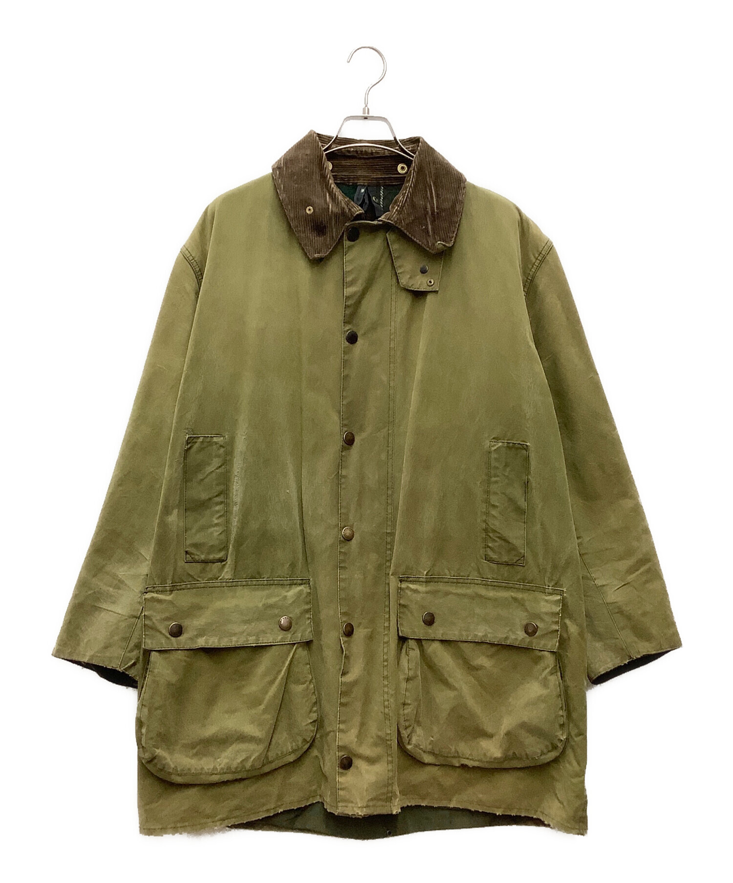 中古・古着通販】Barbour (バブアー) オイルドジャケット/Northumbria グリーン サイズ:SIZE L (44)｜ブランド・古着通販  トレファク公式【TREFAC FASHION】スマホサイト