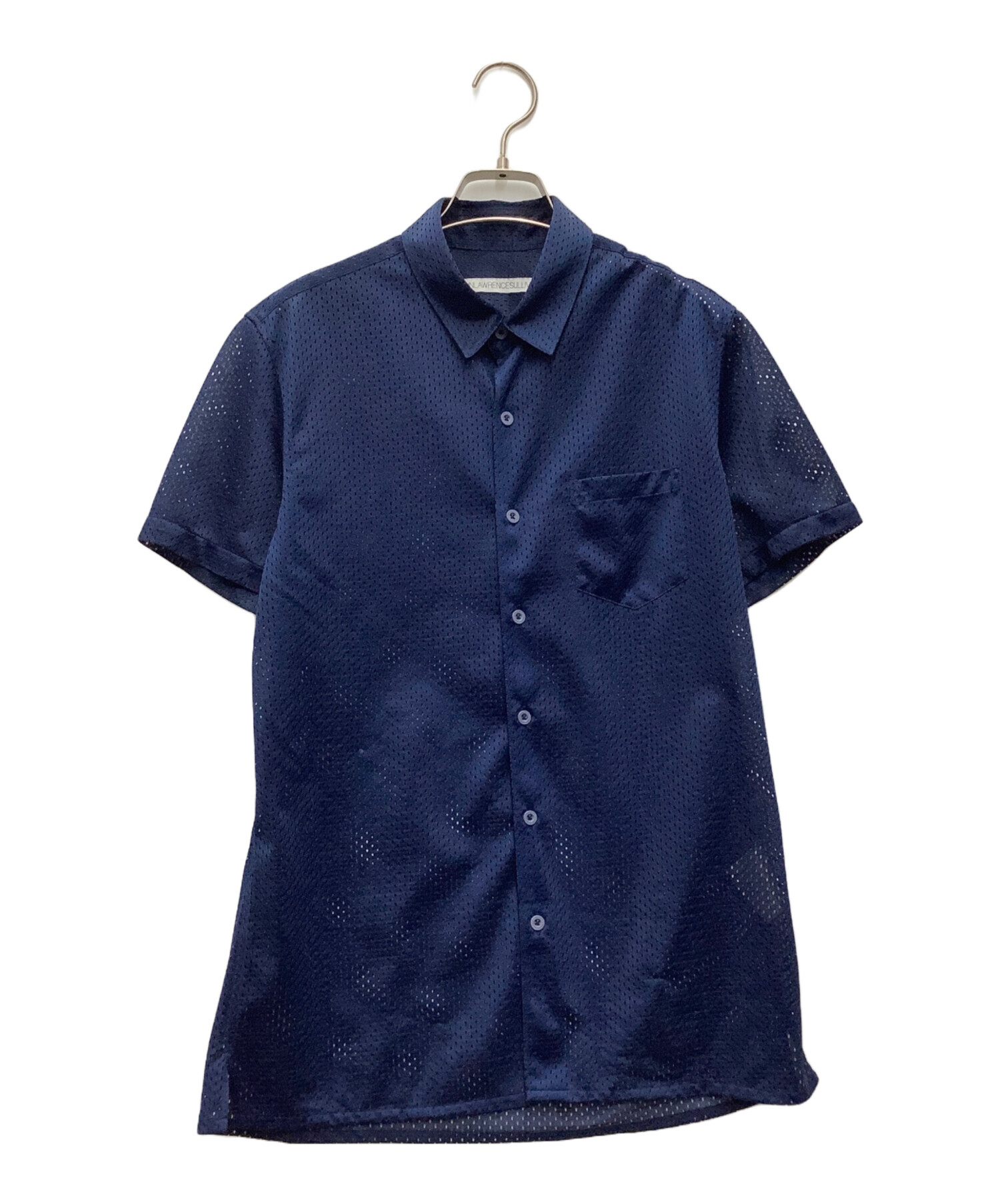 中古・古着通販】JOHN LAWRENCE SULLIVAN (ジョンローレンスサリバン) 半袖メッシュシャツ ネイビー サイズ:SIZE  S｜ブランド・古着通販 トレファク公式【TREFAC FASHION】スマホサイト