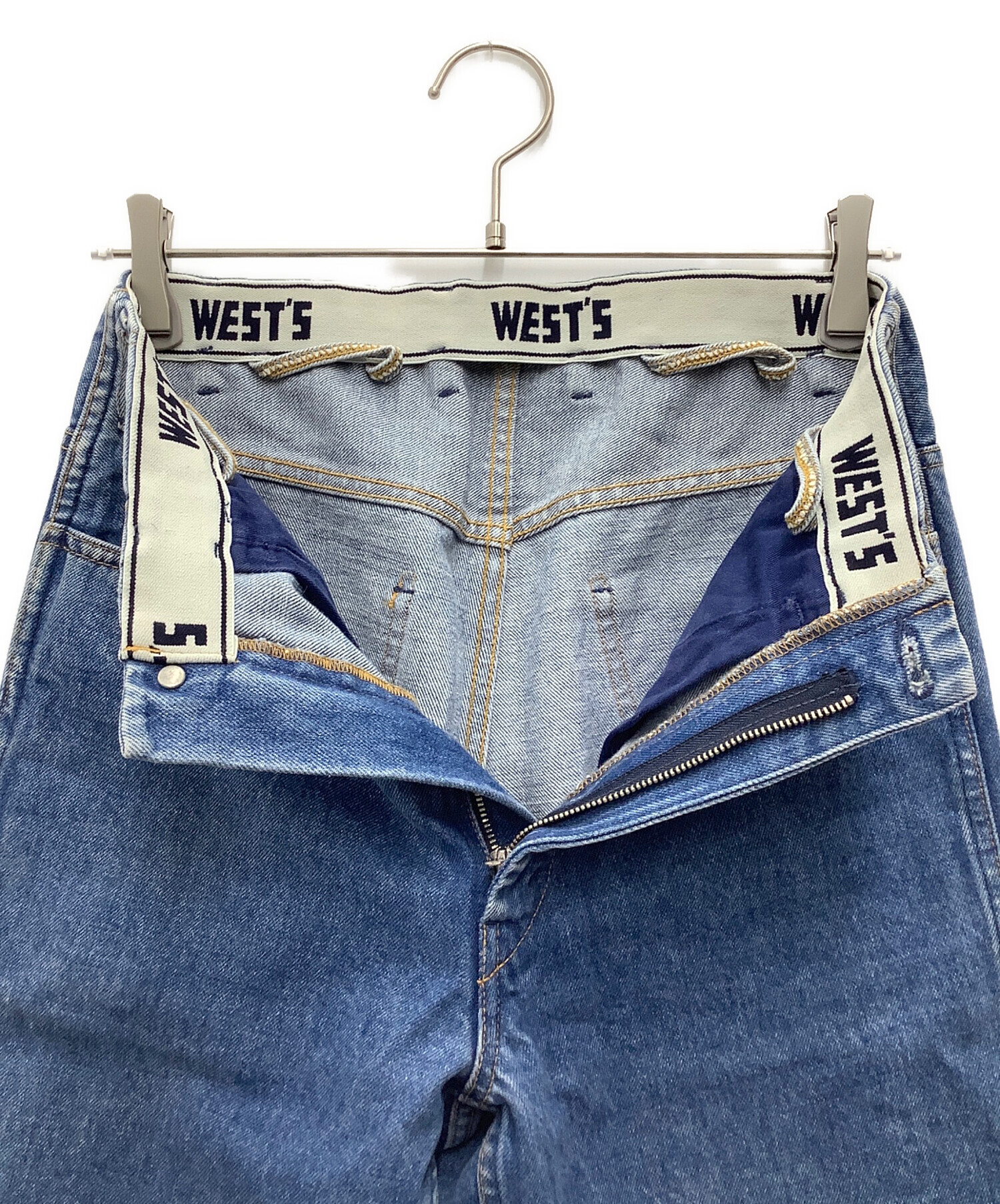 中古・古着通販】WESTOVERALLS (ウエストオーバーオールズ) 801S DENIM STRAIGHT インディゴ サイズ:SIZE 71cm  (W28)｜ブランド・古着通販 トレファク公式【TREFAC FASHION】スマホサイト