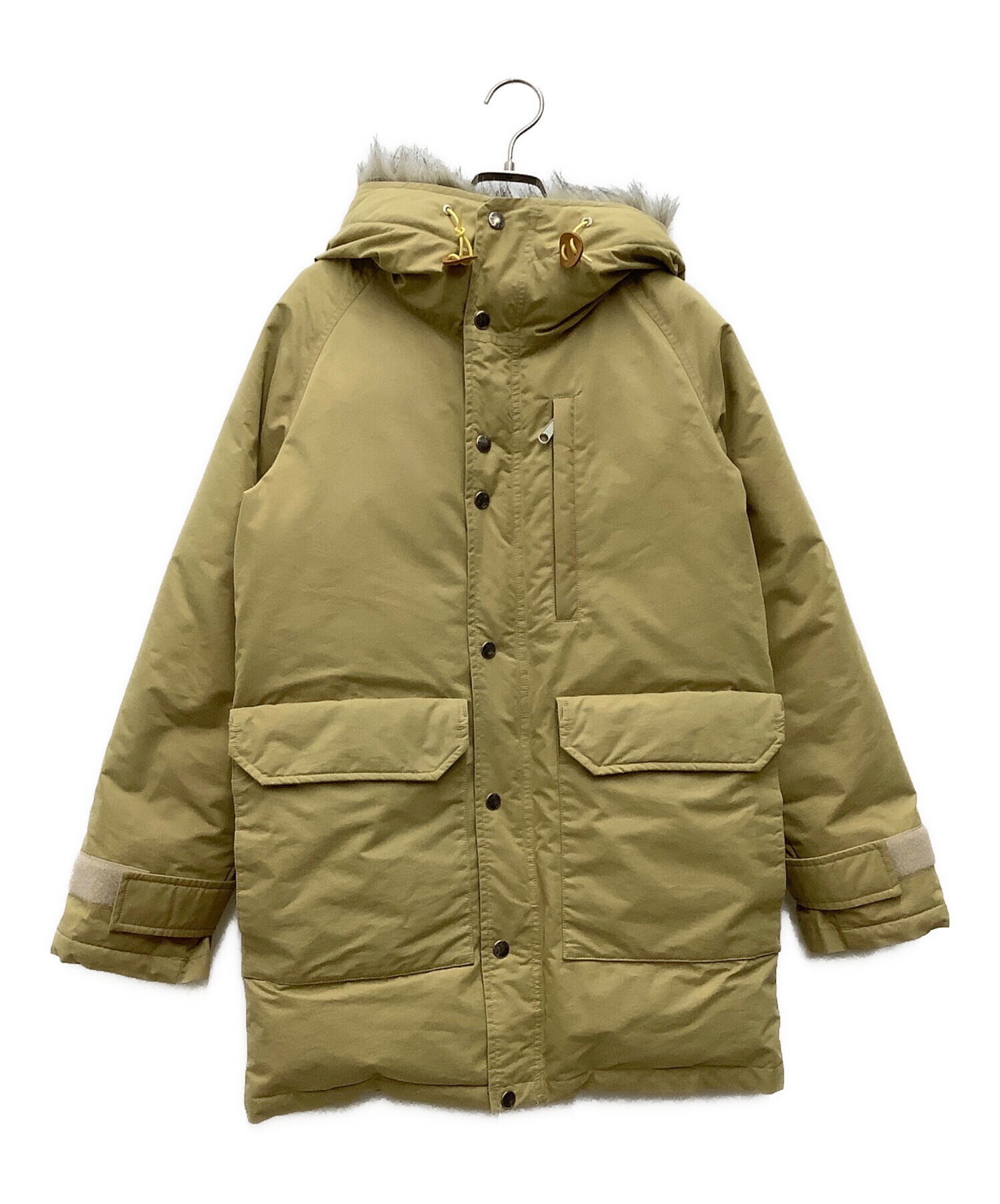 中古・古着通販】THE NORTHFACE PURPLELABEL (ザ・ノースフェイス パープルレーベル) ダウンジャケット/BRUSHED/LONG  SEROW ベージュ サイズ:SIZE M｜ブランド・古着通販 トレファク公式【TREFAC FASHION】スマホサイト