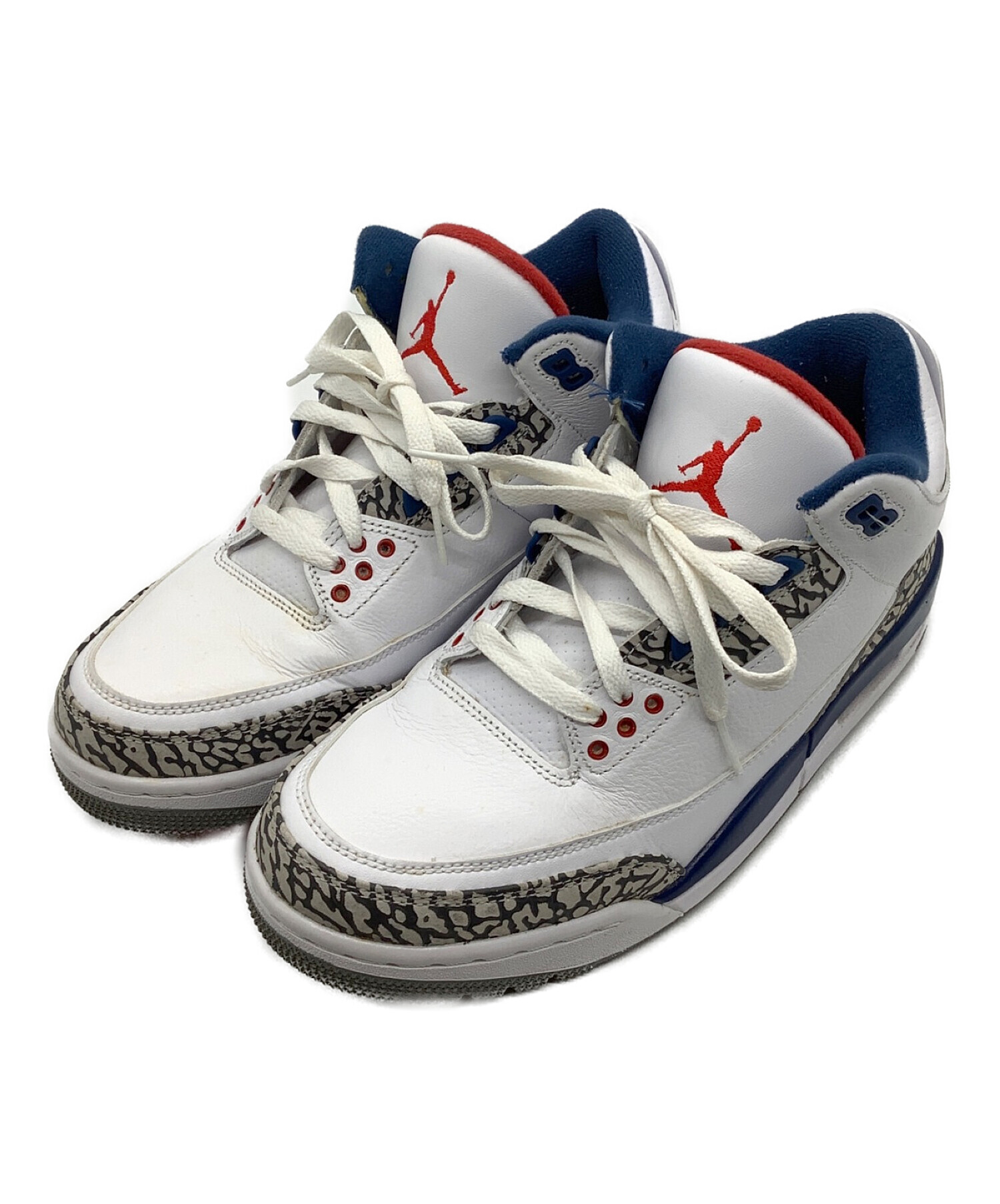 NIKE (ナイキ) AIR JORDAN 3 RETRO OG ホワイト サイズ:26.5cm