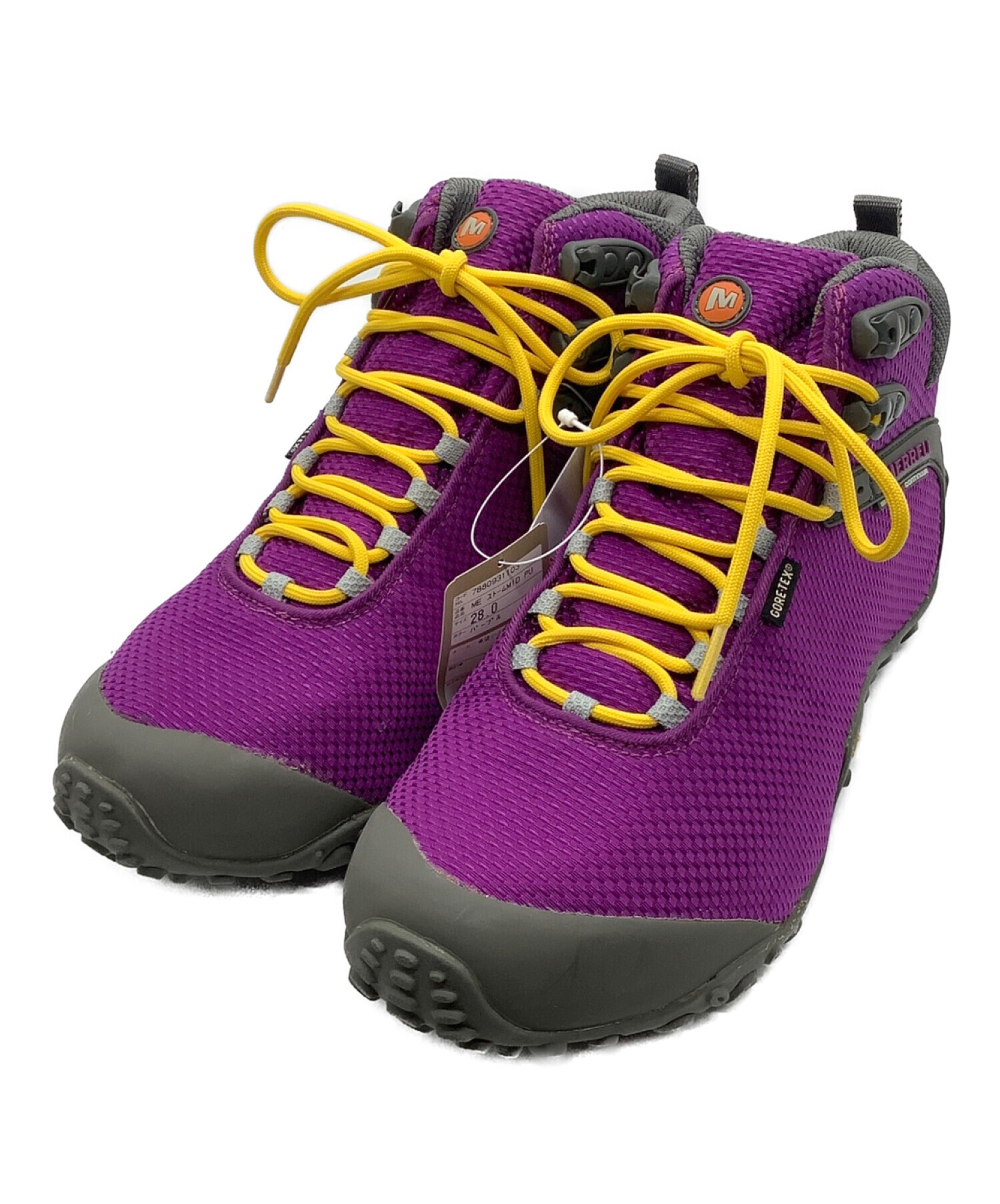 MERRELL (メレル) トレッキングブーツ　CHAMELEON II STORM MID GORE TEX パープル サイズ:10 未使用品