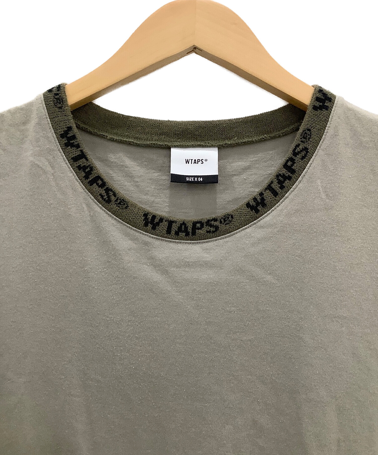 新品 XL wtaps スポット Tシャツ オリーブトップス - Tシャツ 