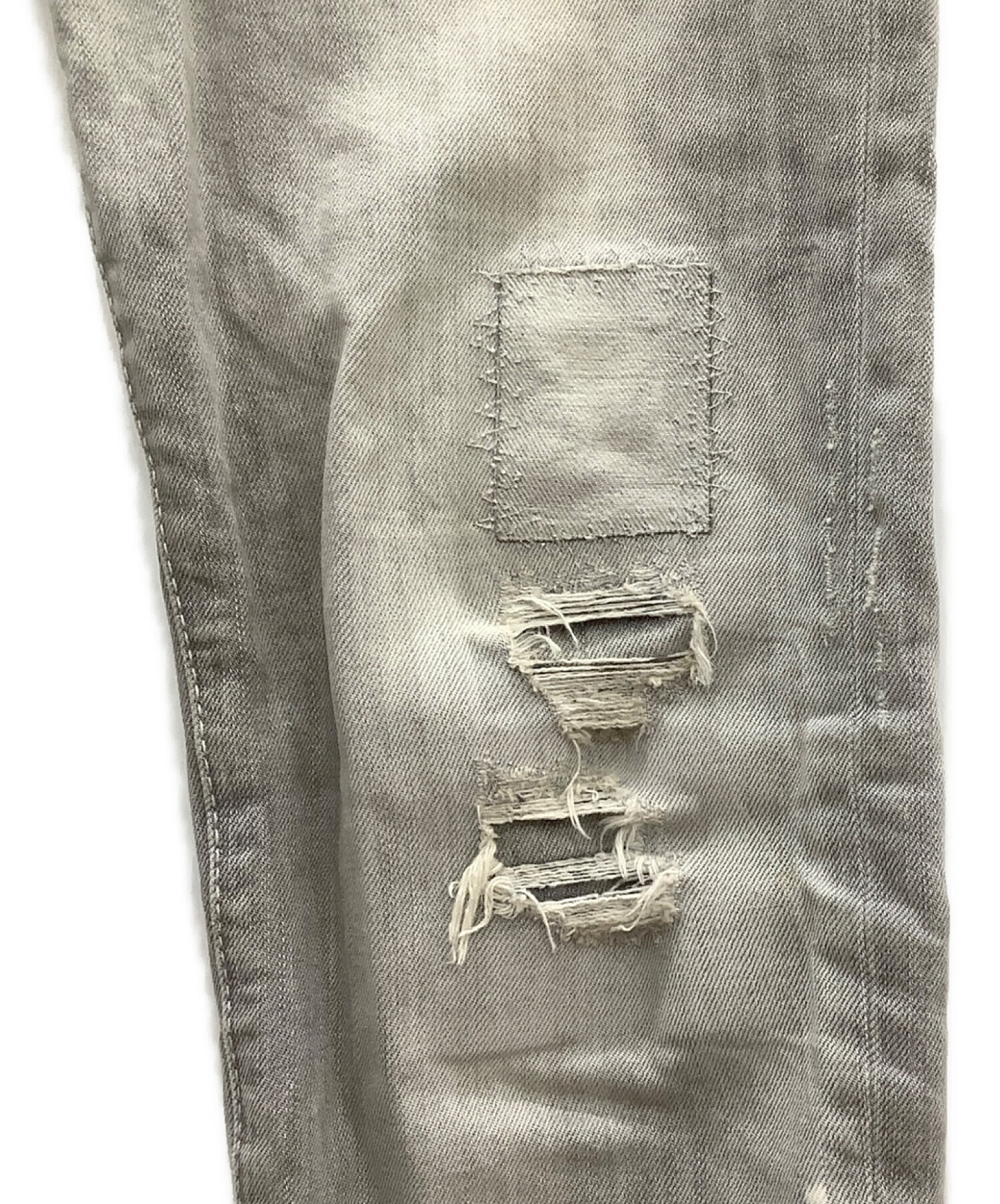 中古・古着通販】DSQUARED2 (ディースクエアード) Skater Jeans グレー