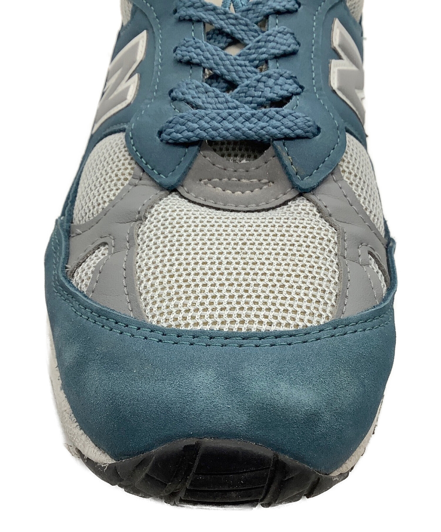 NEW BALANCE (ニューバランス) NEW BALANCE　BEAMS別注スニーカー　M991BSG ブルー サイズ:26