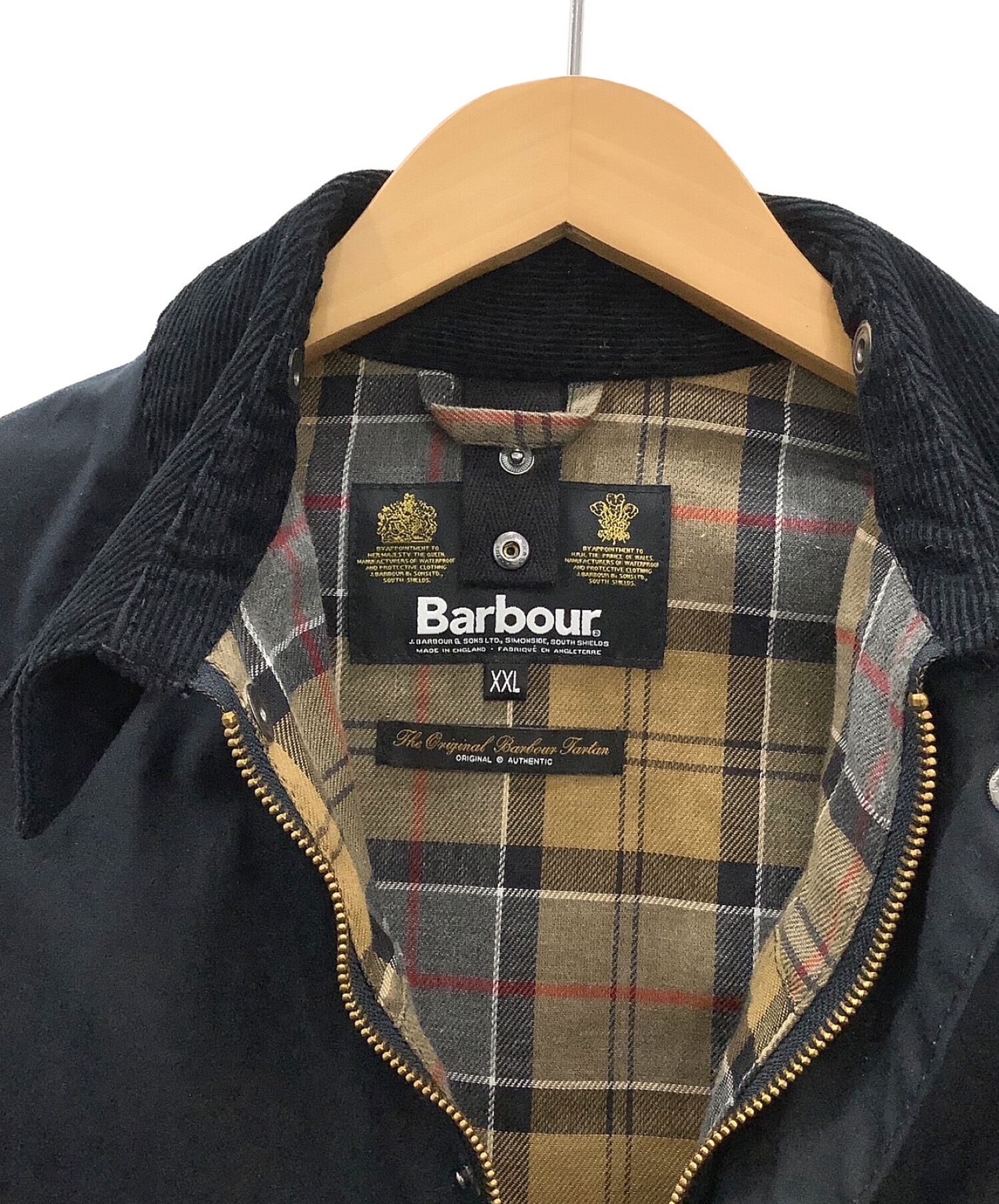 中古・古着通販】Barbour (バブアー) オイルドジャケット BEDALE ネイビー サイズ:XXL（キッズ）｜ブランド・古着通販  トレファク公式【TREFAC FASHION】スマホサイト