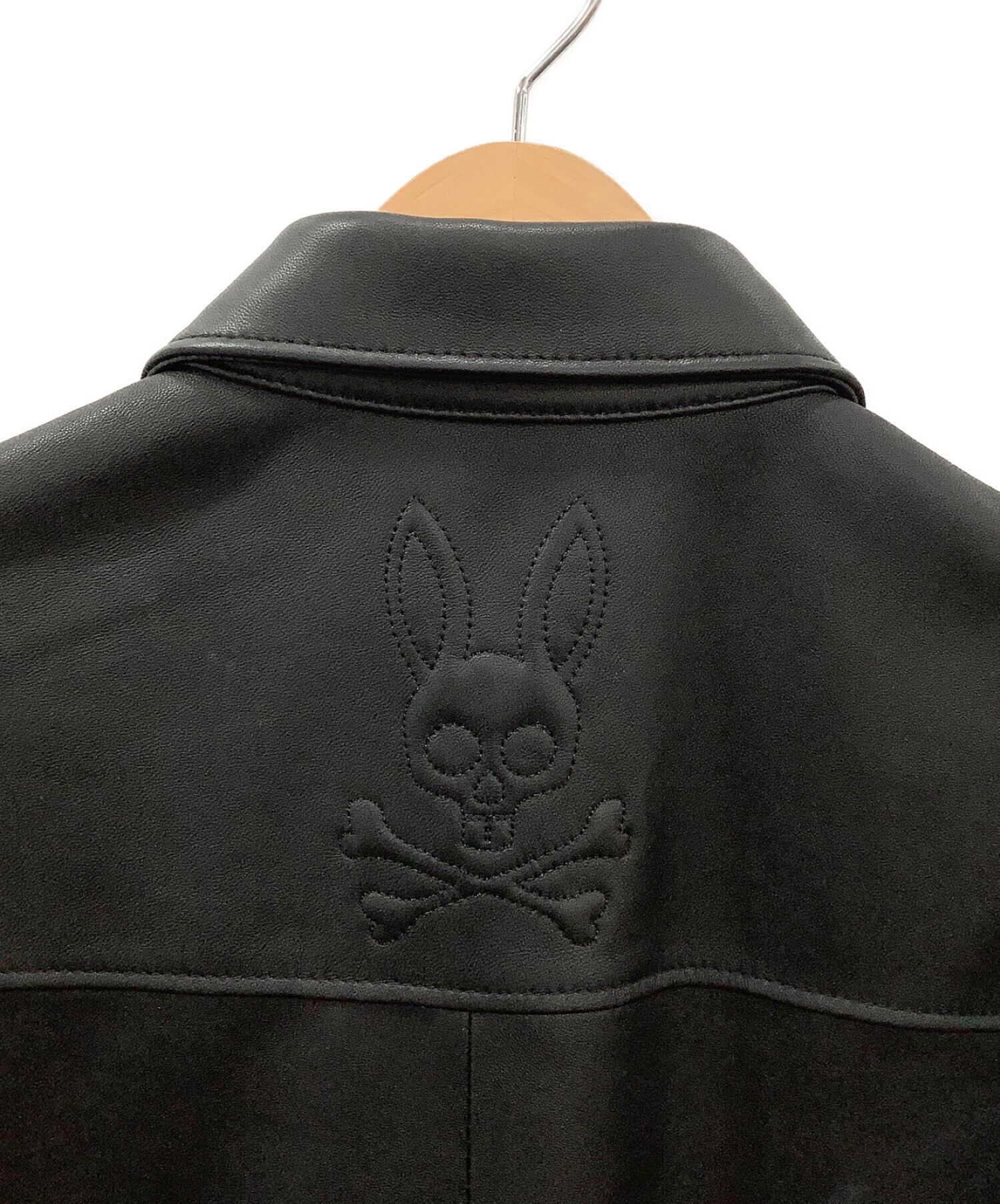 中古・古着通販】Psycho Bunny (サイコ バニー) レザーCPOシャツ