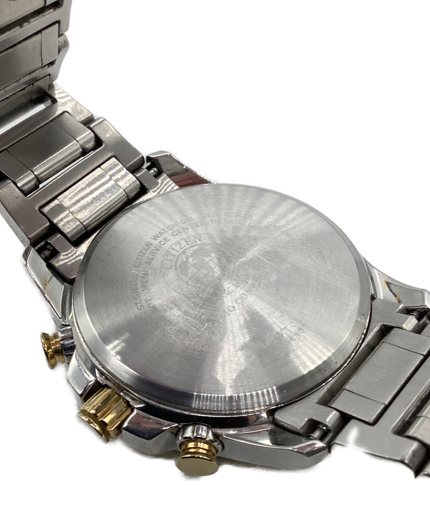 【 シチズン】新品未使用 Eco-Drive クロノ メンズ 腕時計 ★308腕時計(アナログ)