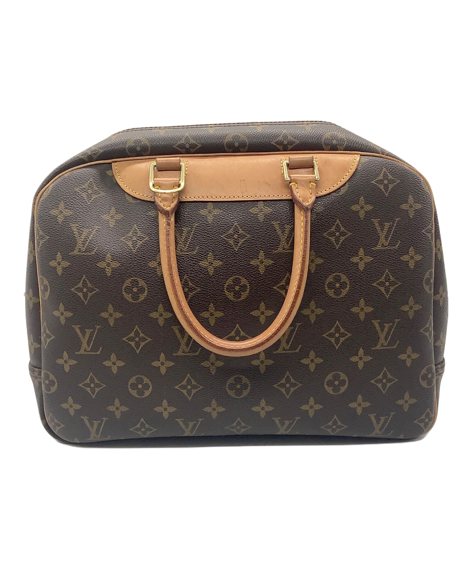 中古・古着通販】LOUIS VUITTON (ルイ ヴィトン) ドーヴィル(ボーリングヴァニティ) ブラウン｜ブランド・古着通販  トレファク公式【TREFAC FASHION】スマホサイト