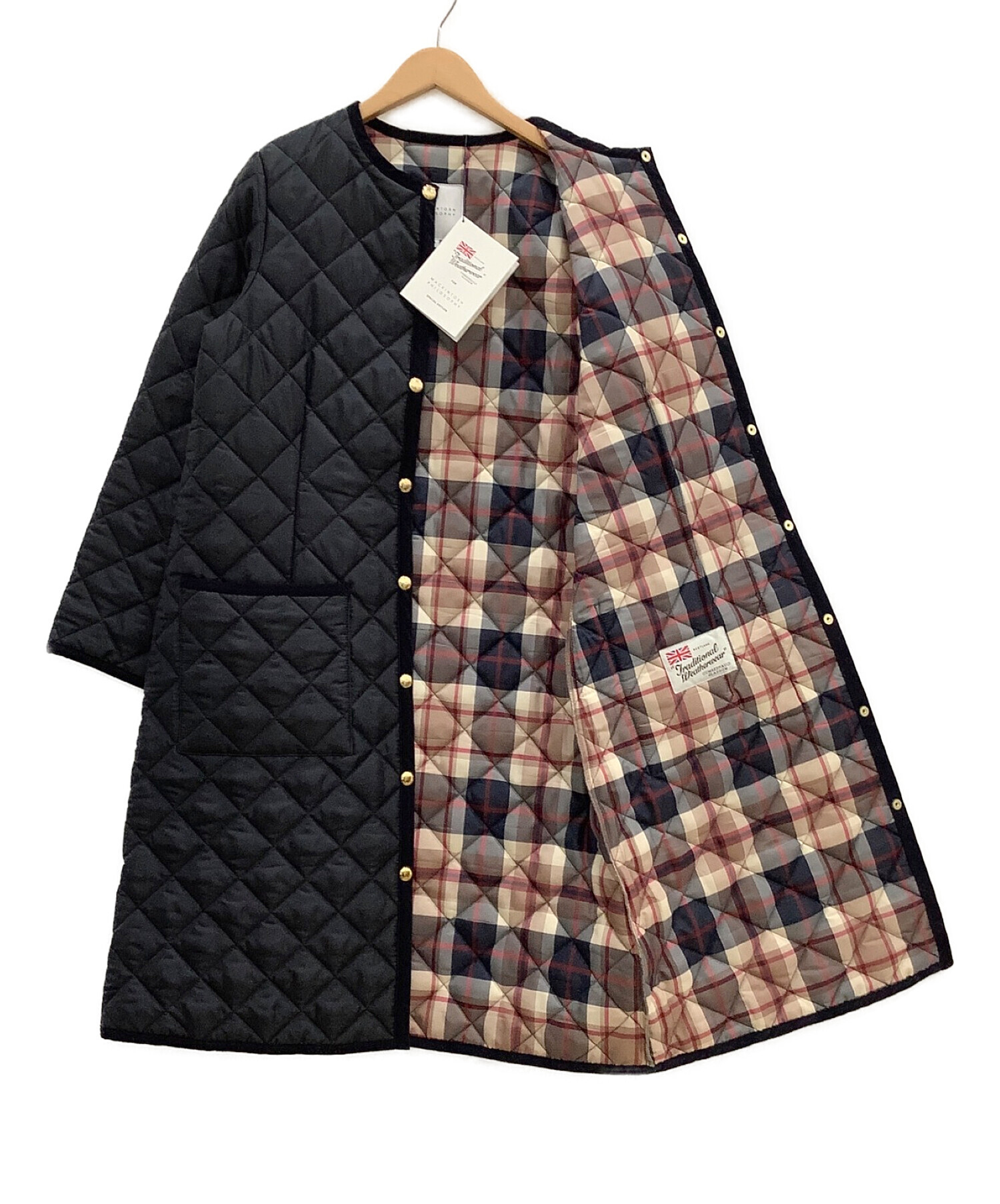 MACKINTOSH PHILOSOPHY (マッキントッシュフィロソフィー) Traditional Weatherwear  (トラディショナルウェザーウェア) ARKLEY LONG ネイビー サイズ:38