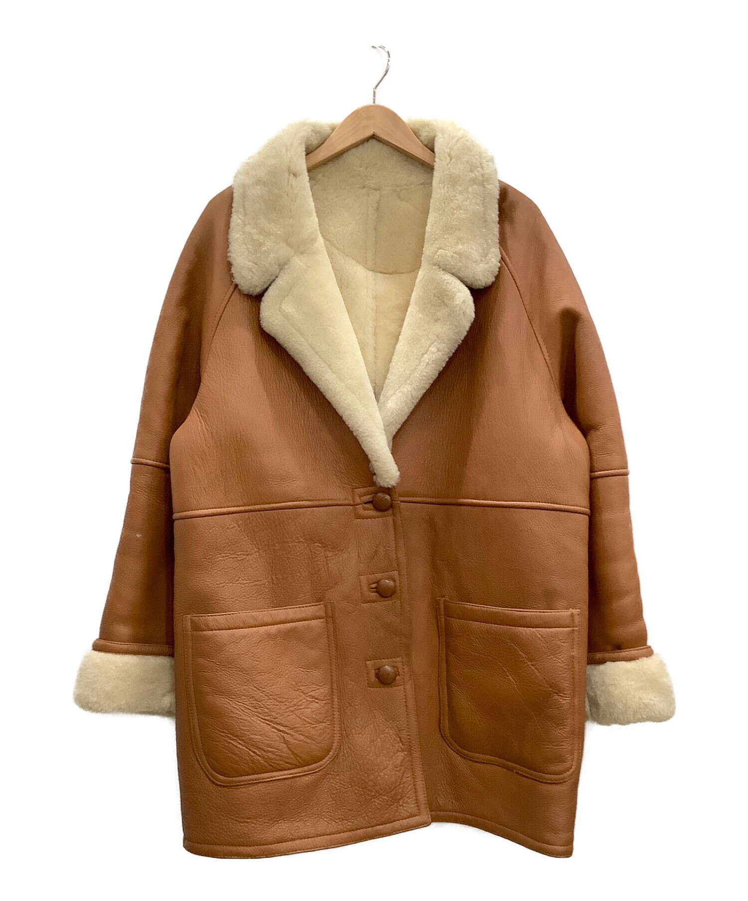 中古・古着通販】SHEARLING (シャーリング) ムートンボアコート