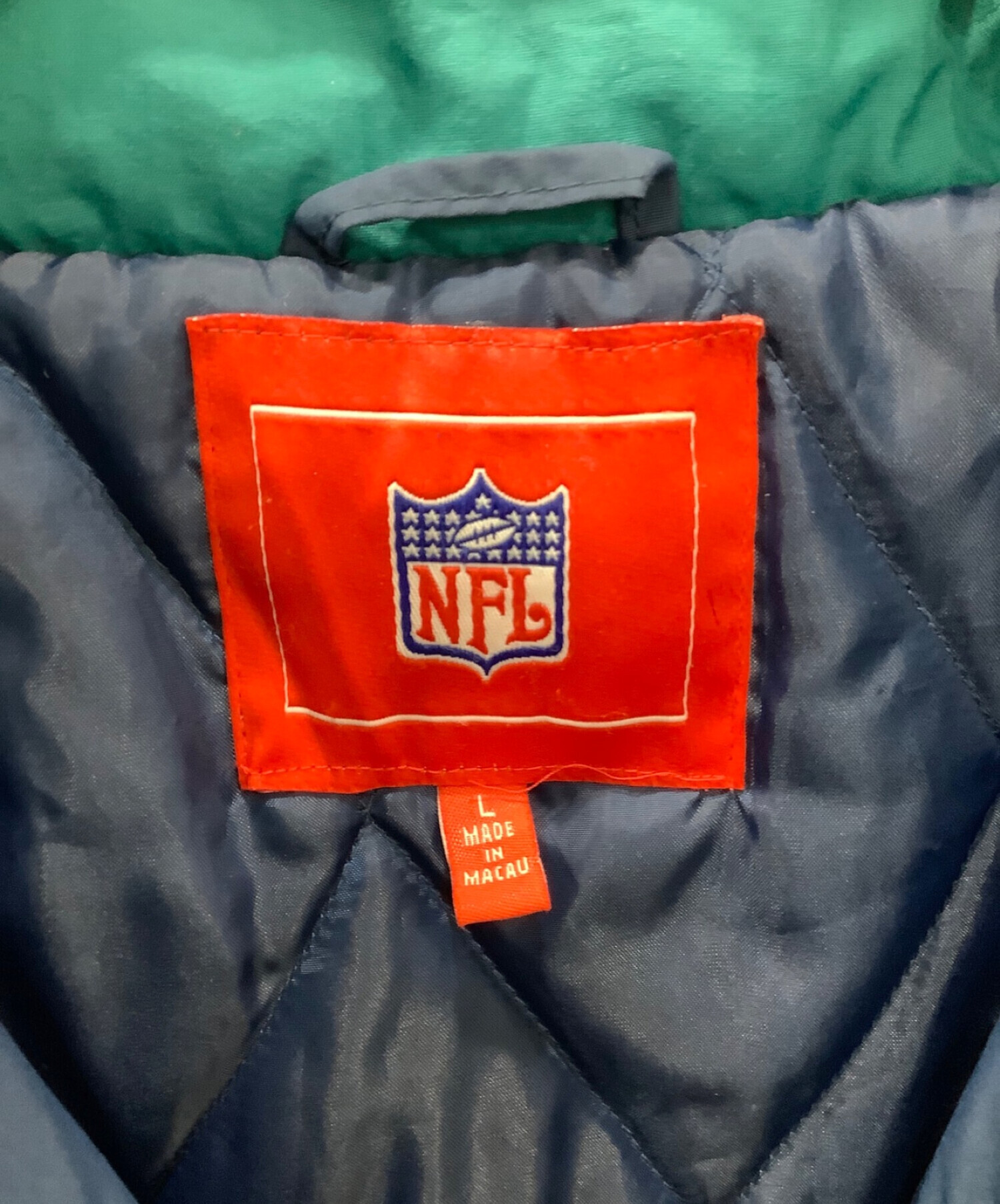 中古・古着通販】NFL (エヌエフエル) ハーフジップジャケット ブルー