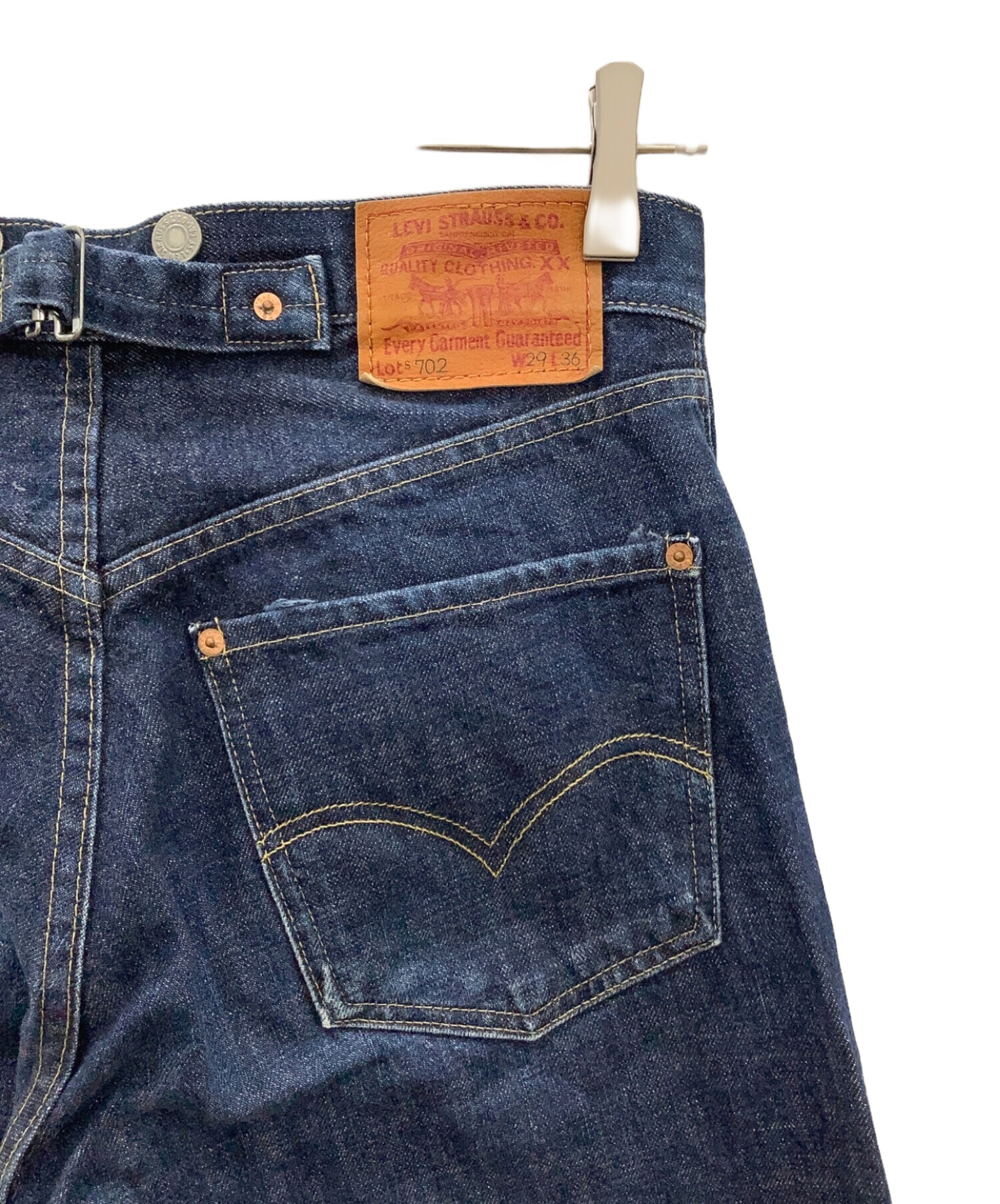 LEVI'S (リーバイス) S702復刻デニムパンツ インディゴ サイズ:W29