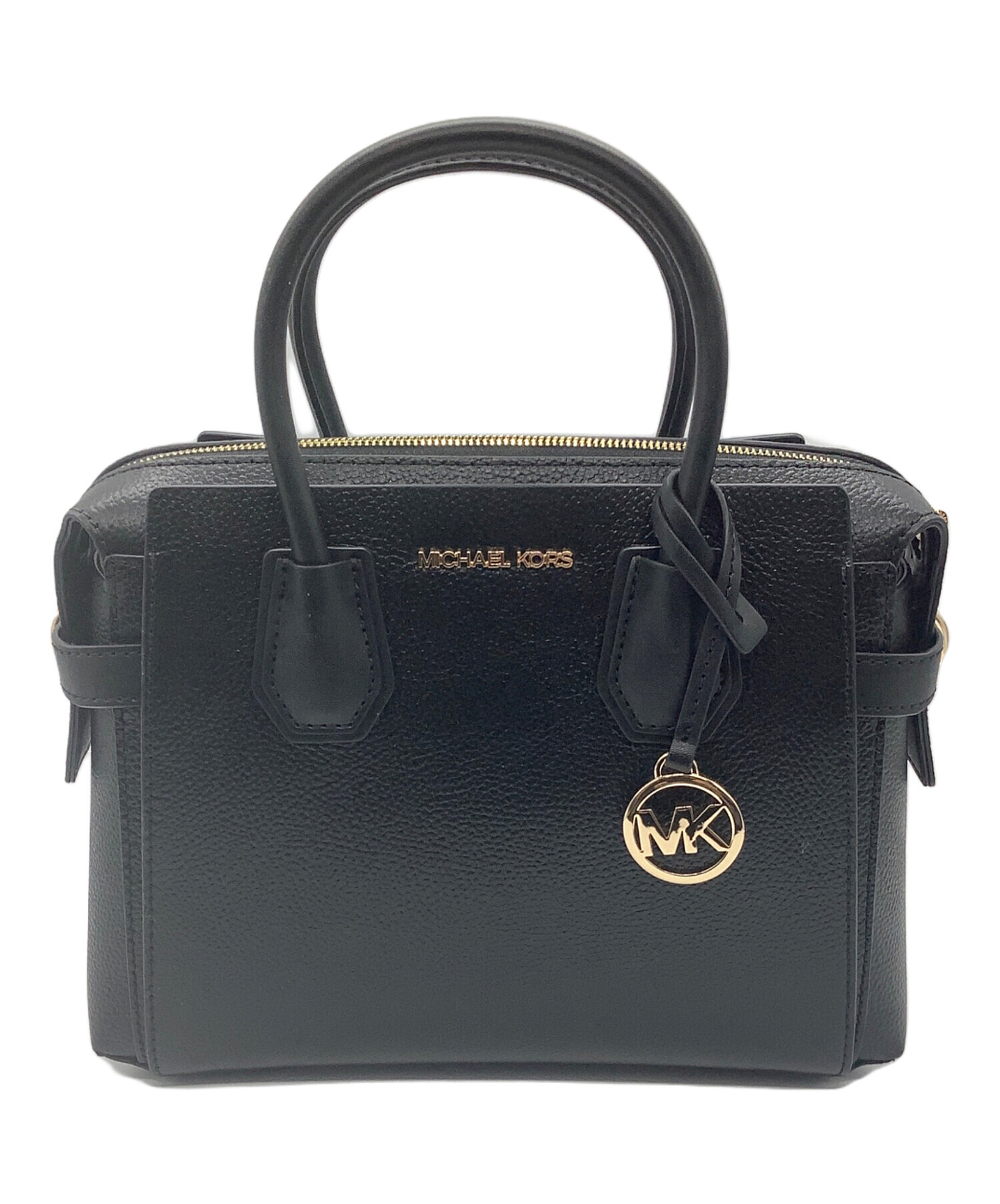 中古・古着通販】MICHAEL KORS (マイケルコース) サッチェルスモールバッグ ブラック｜ブランド・古着通販 トレファク公式【TREFAC  FASHION】スマホサイト