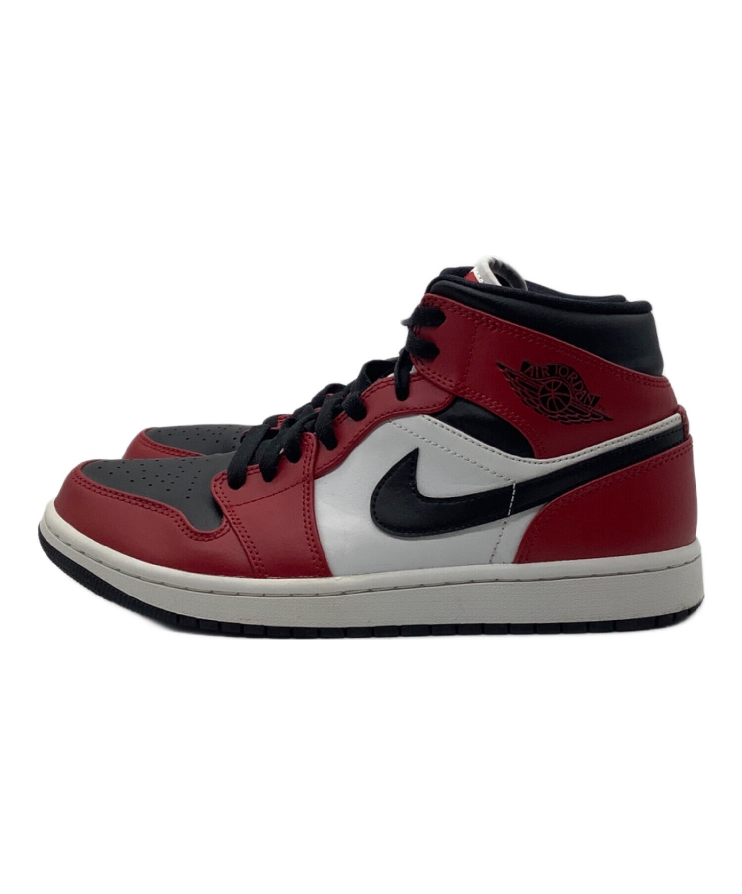 中古・古着通販】NIKE (ナイキ) NIKE AIR JORDAN 1 MID ブラック×ジムレッド サイズ:US8｜ブランド・古着通販  トレファク公式【TREFAC FASHION】スマホサイト