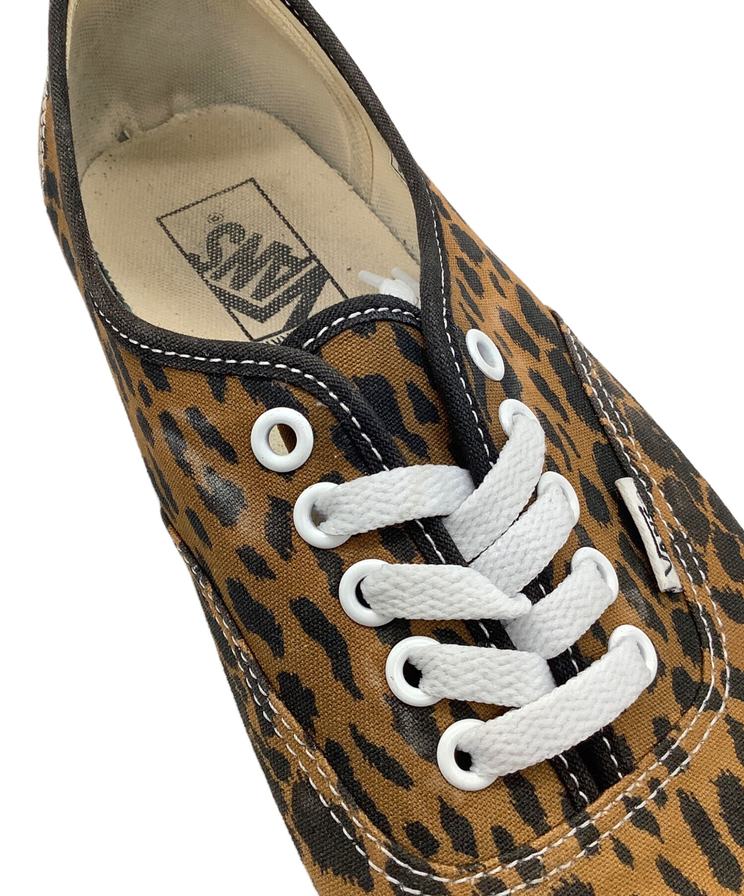 中古・古着通販】VANS (バンズ) WACKO MARIA (ワコマリア) レオパード柄ローカットスニーカー ブラウン×ブラック サイズ:27cm｜ブランド・古着通販  トレファク公式【TREFAC FASHION】スマホサイト