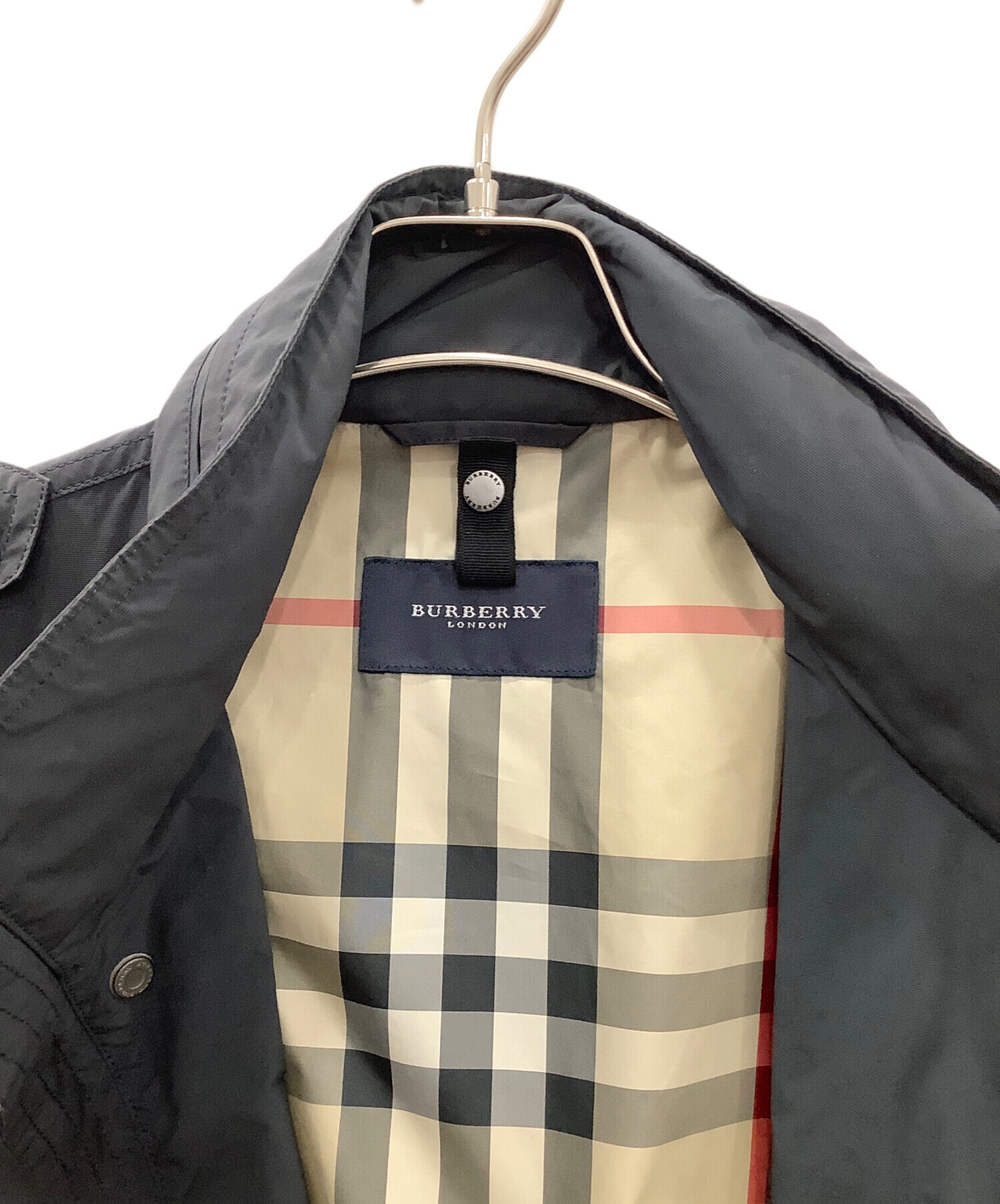 中古・古着通販】BURBERRY (バーバリー) ブルゾン ネイビー サイズ:Lサイズ｜ブランド・古着通販 トレファク公式【TREFAC  FASHION】スマホサイト