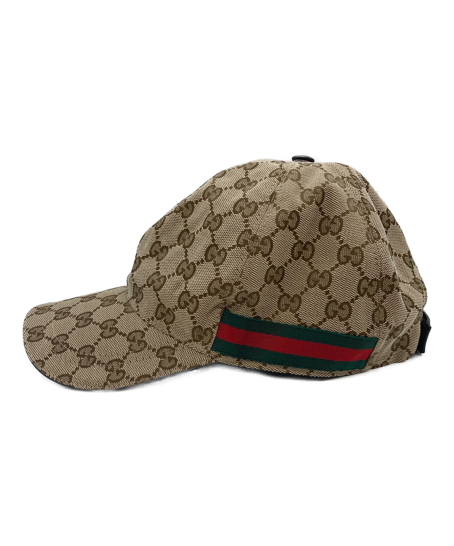 即日発送】 GUCCI グッチ【美品】キャップ GGキャンバス 帽子 Lサイズ