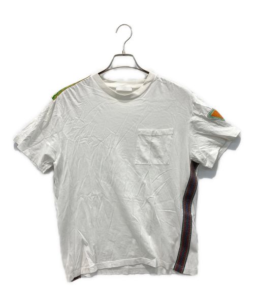 中古・古着通販】PRADA (プラダ) ポケットTシャツ ホワイト サイズ:M
