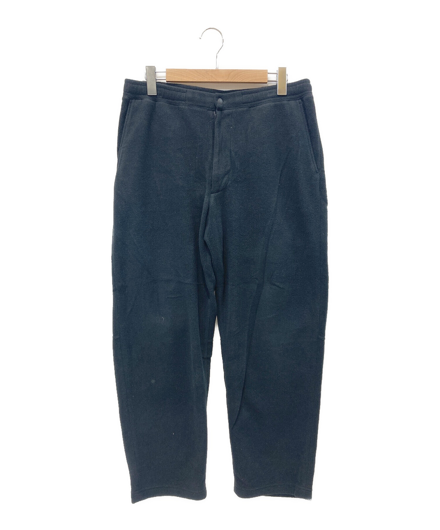 中古・古着通販】UNIVERSAL PRODUCTS. (ユニバーサルプロダクツ) FLEECE EASY PANTS ブラック  サイズ:3｜ブランド・古着通販 トレファク公式【TREFAC FASHION】スマホサイト